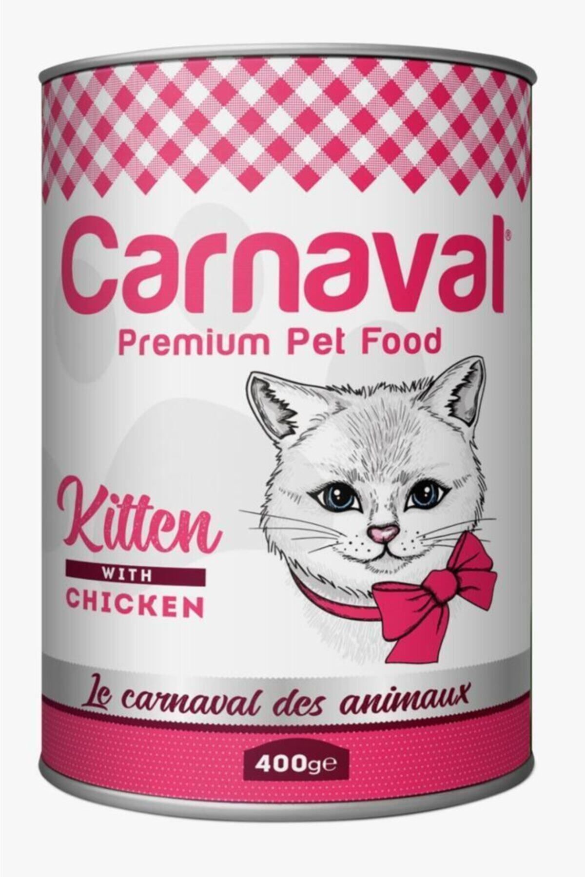 Carnaval Cat Tavuklu Yavru Kedi Konservesi 400 Gr X 1 Adet