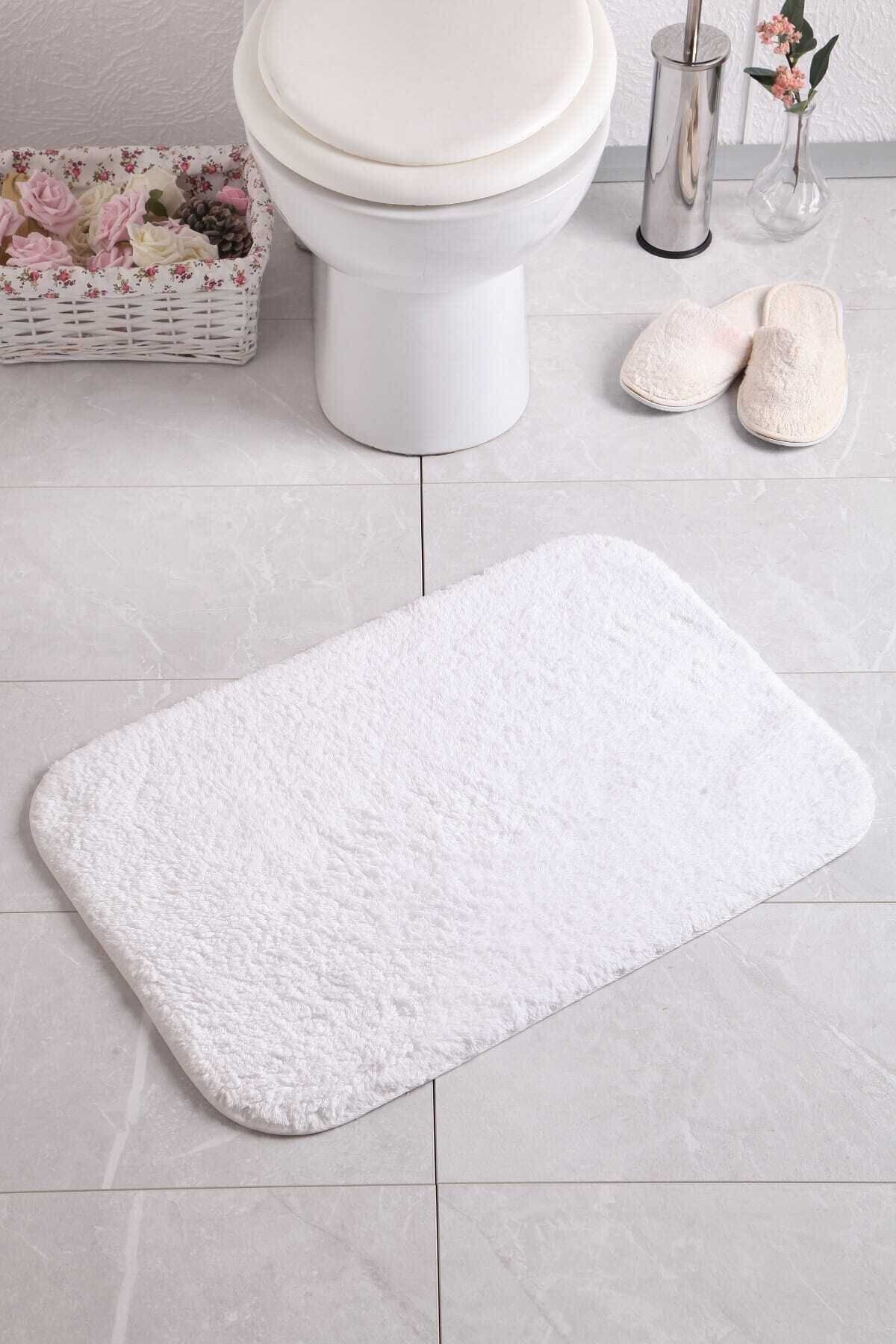 Confetti Organic Soft 60x100 1800g Beyaz Banyo Paspası