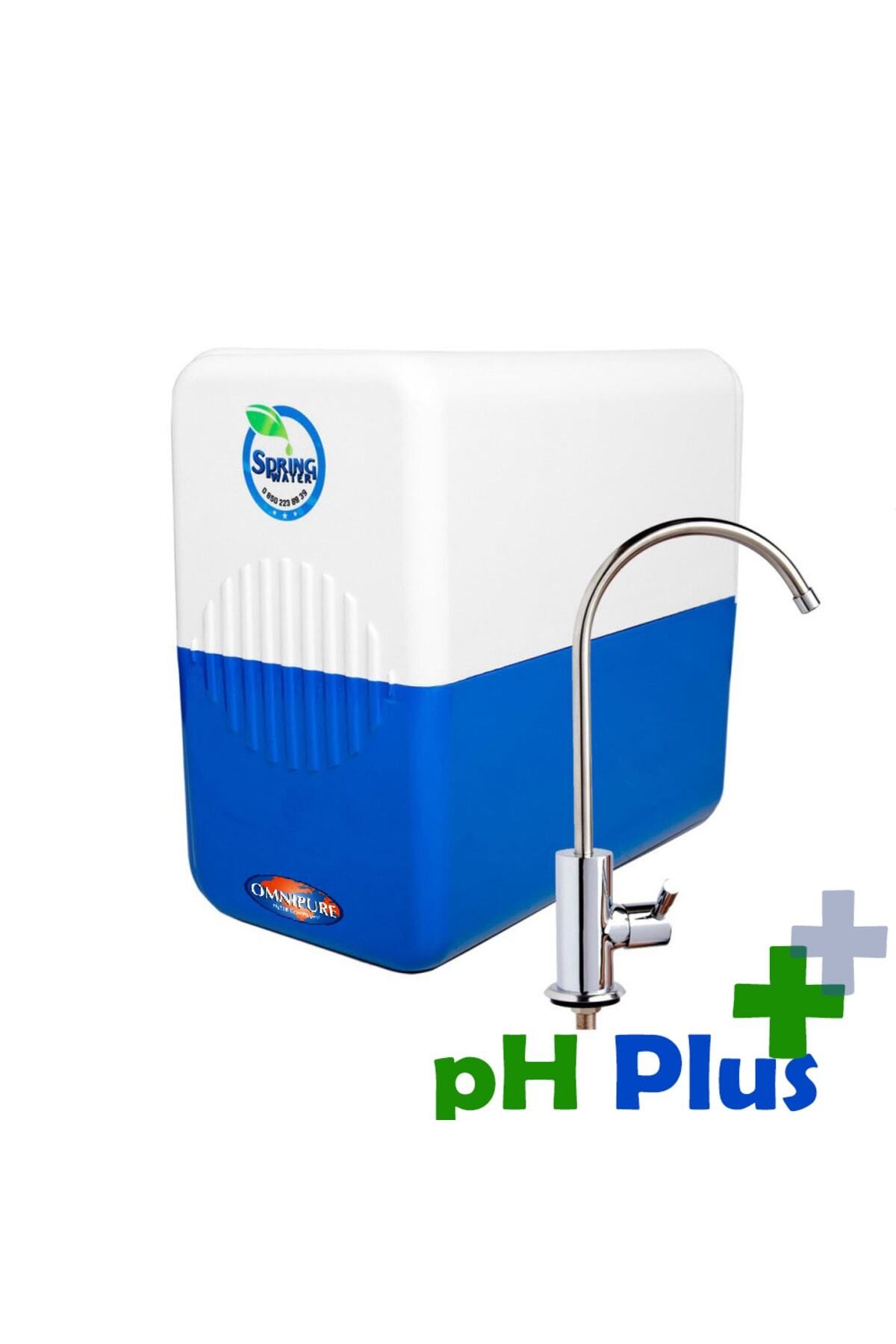 Spring Water Usa Omnipure Teknoloji Ph Plus Alkali Su Arıtma Cihazı