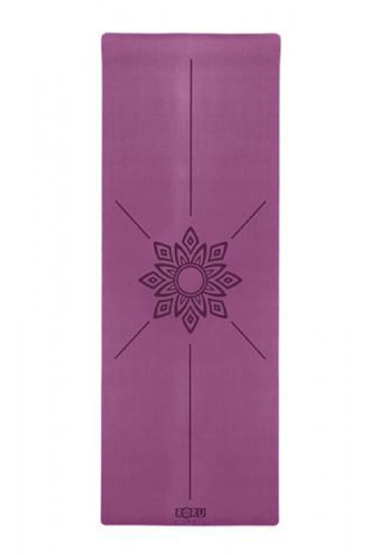 Roru Concept Sun Series Kaydırmaz 5mm Yoga Matı Mor/