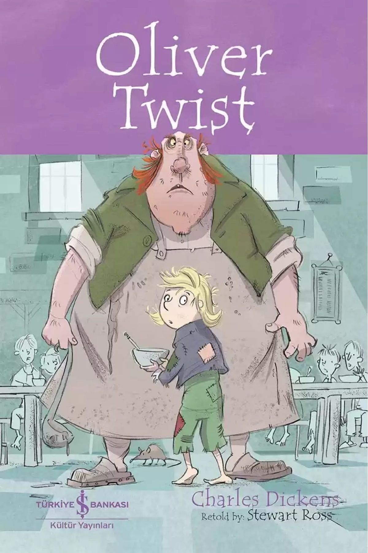 Türkiye İş Bankası Kültür Yayınları Oliver Twist - İngilizce Çocuk Okuma Kitabı