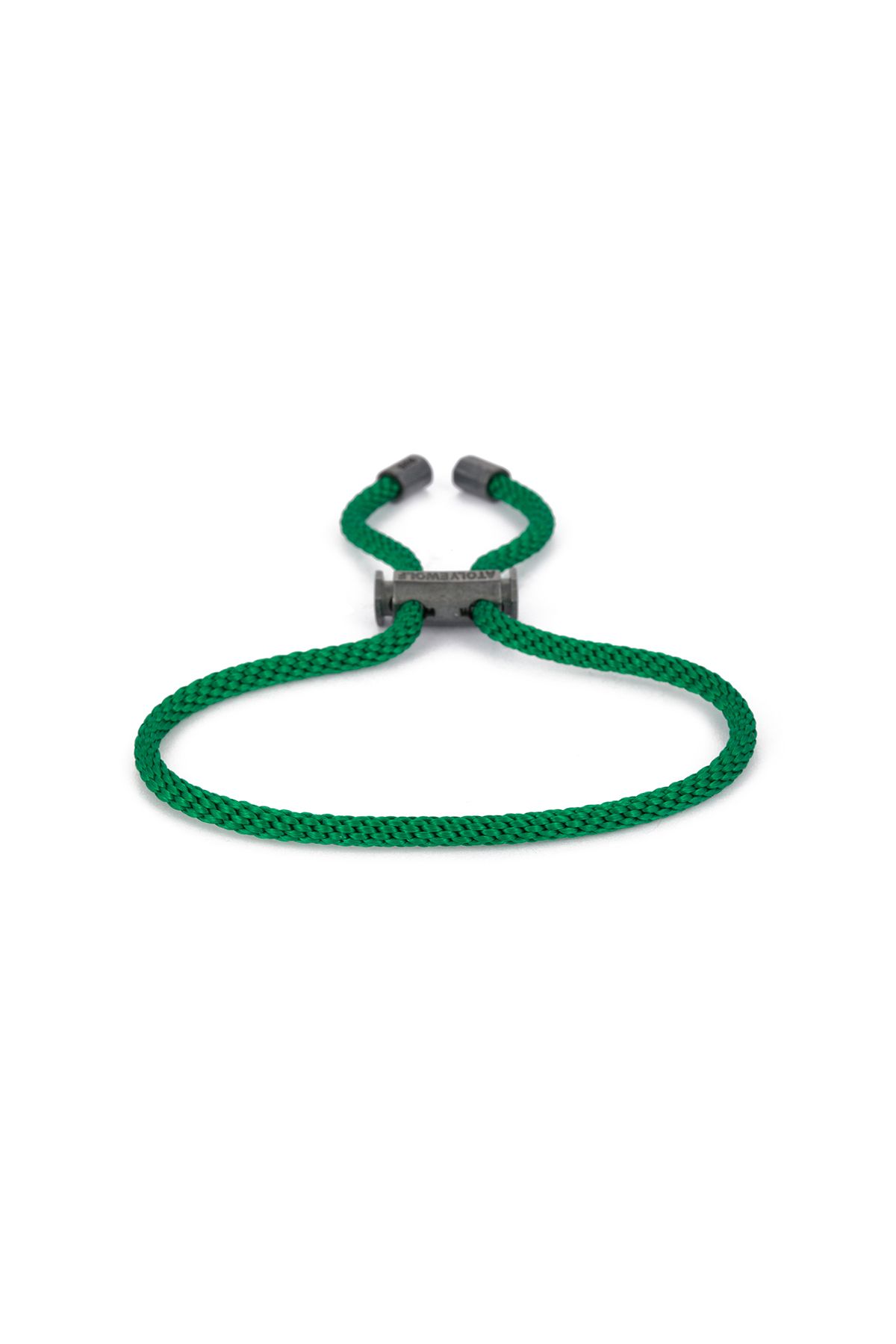 Atolyewolf Green Lace Bracelet In Oxide