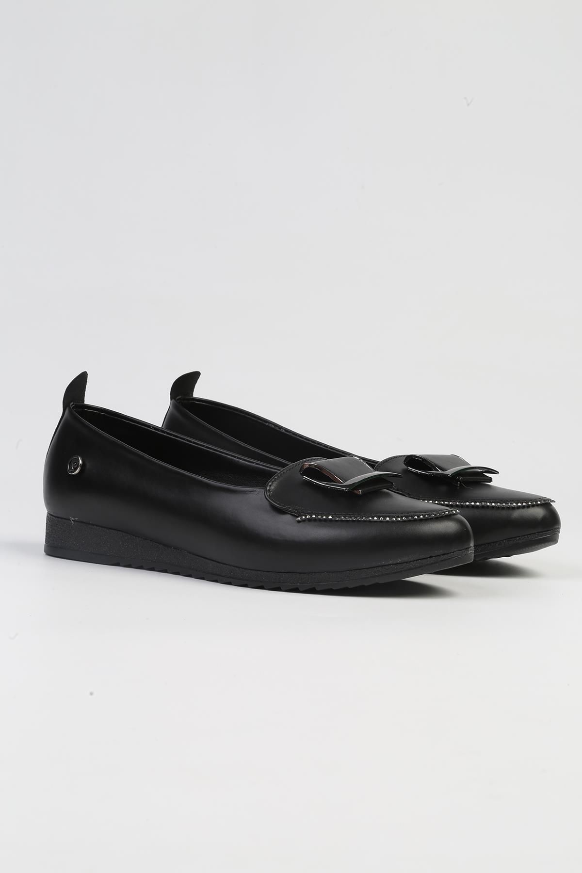 Pierre Cardin ® | PC-53019- 3962 Siyah-Kadın Günlük Ayakkabı