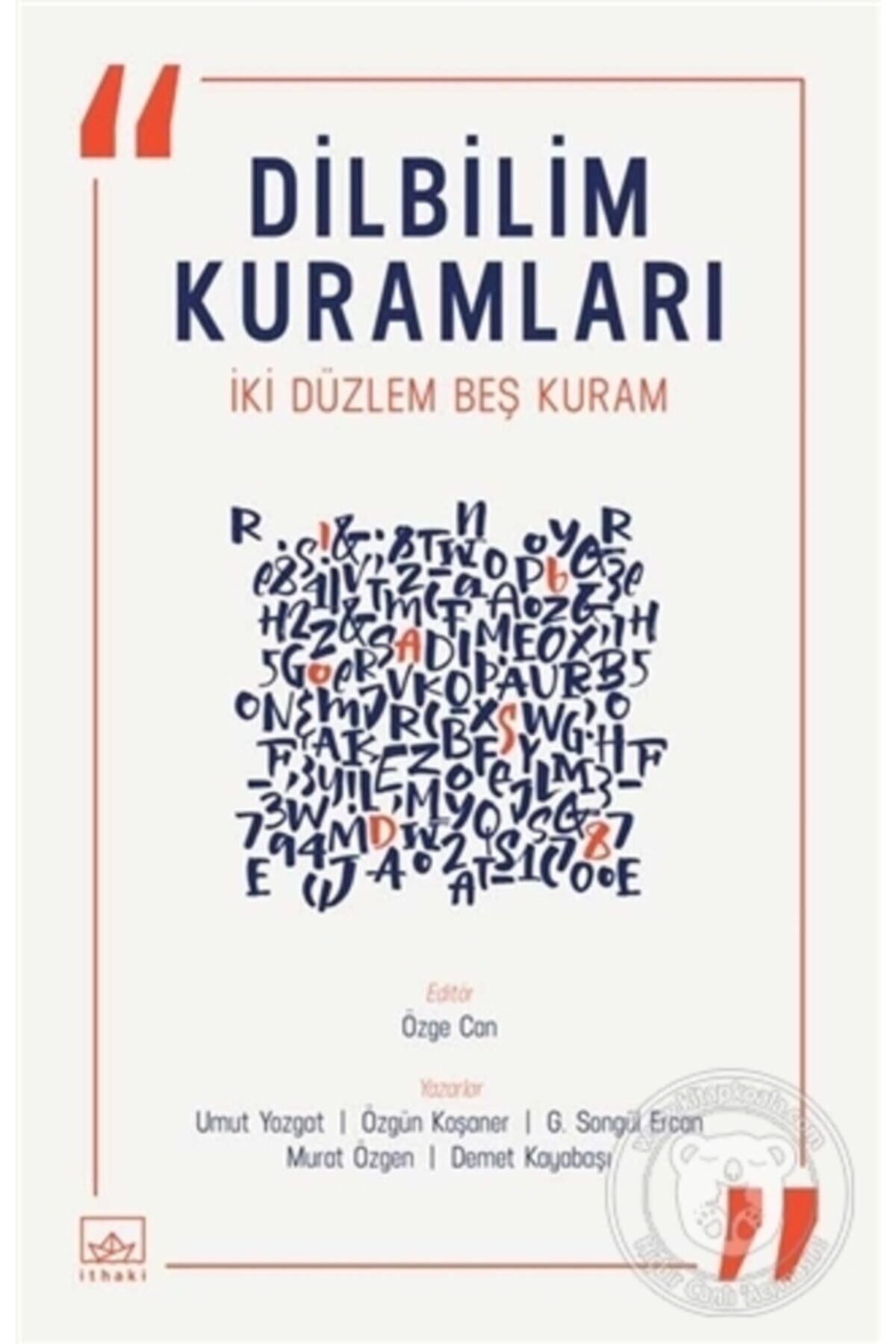 İthaki Yayınları Dilbilim Kuramları - Umut Yozgat 9786053758099