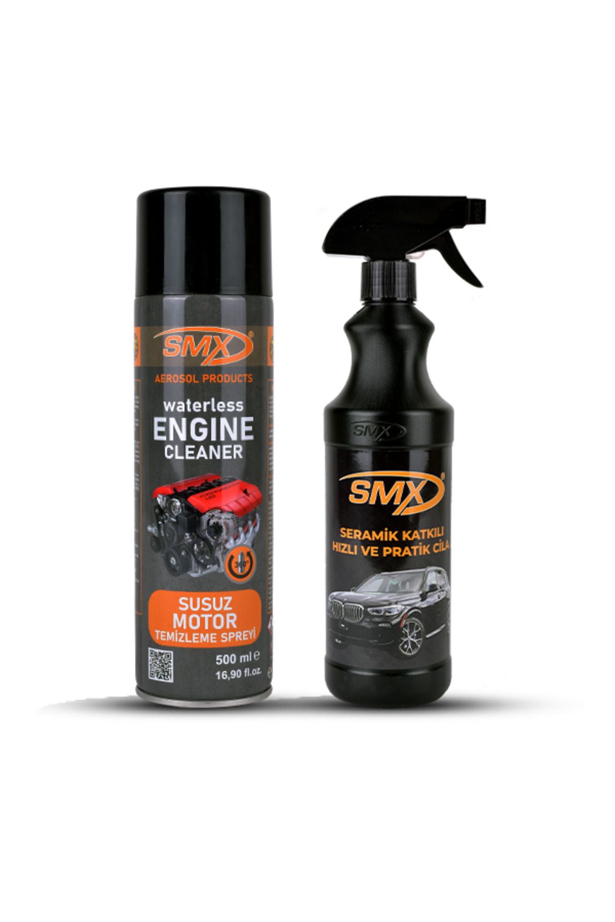 SMX Susuz Motor Temizleme Spreyi Seramik Katkılı Hızlı Ve Pratik Cila