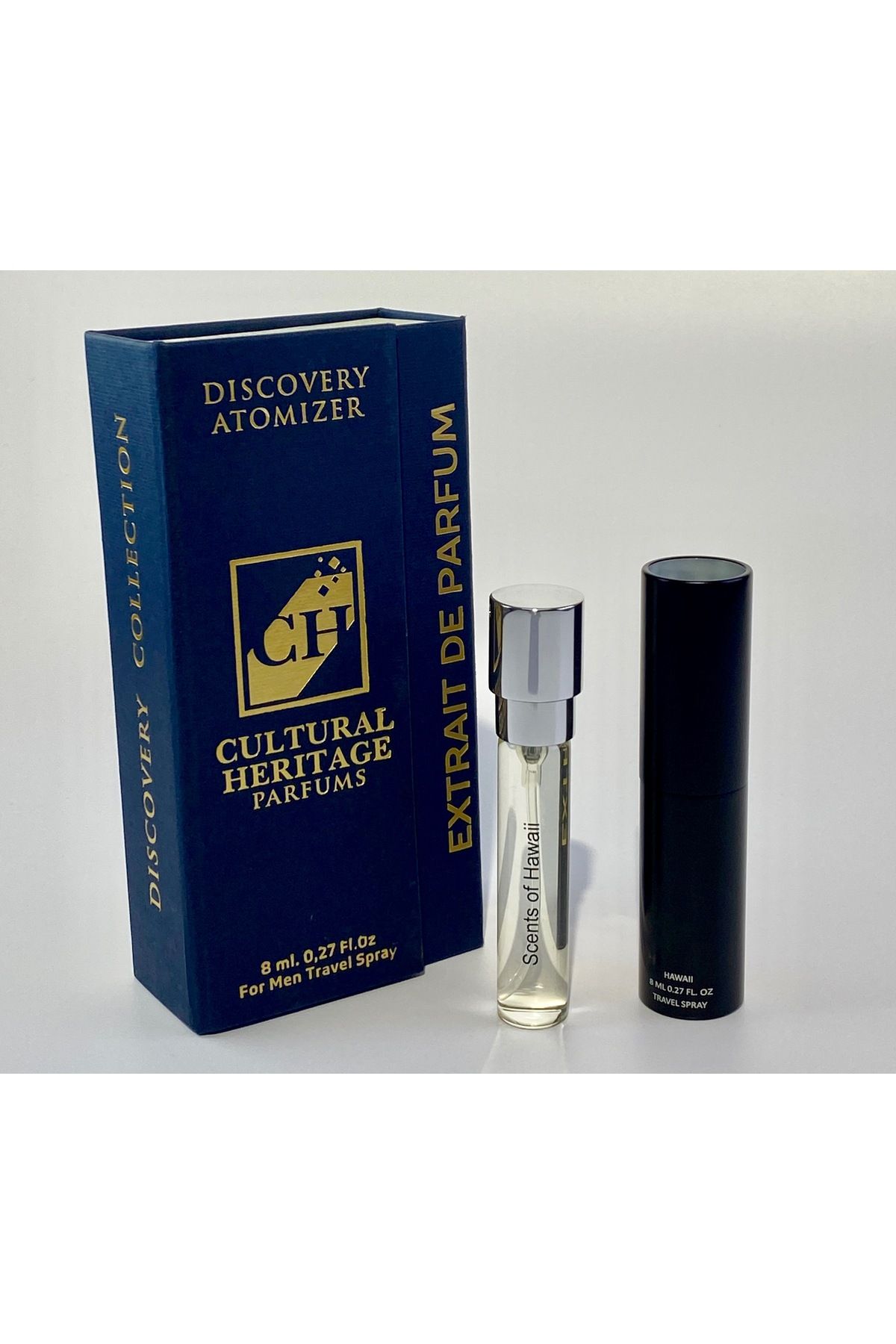 CH CULTURAL HERITAGE , Scents of Hawaii, Discovery Atomizer Travel Spray, for Men,