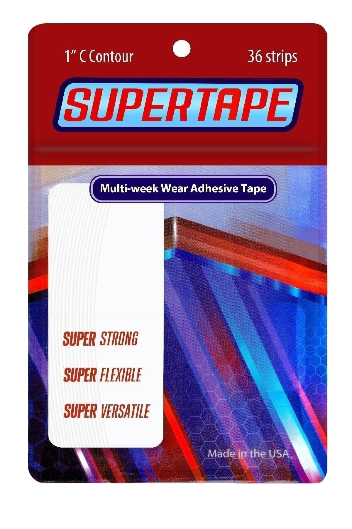 True Tape Supertape Oval Protez Saç Bantı (1c Yarımay)