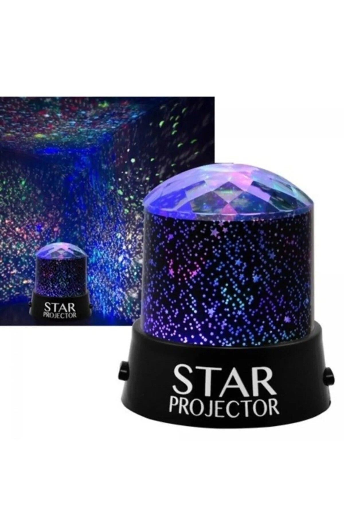 Master Renkli Yıldızlı Gökyüzü Projeksiyon Gece Lambası