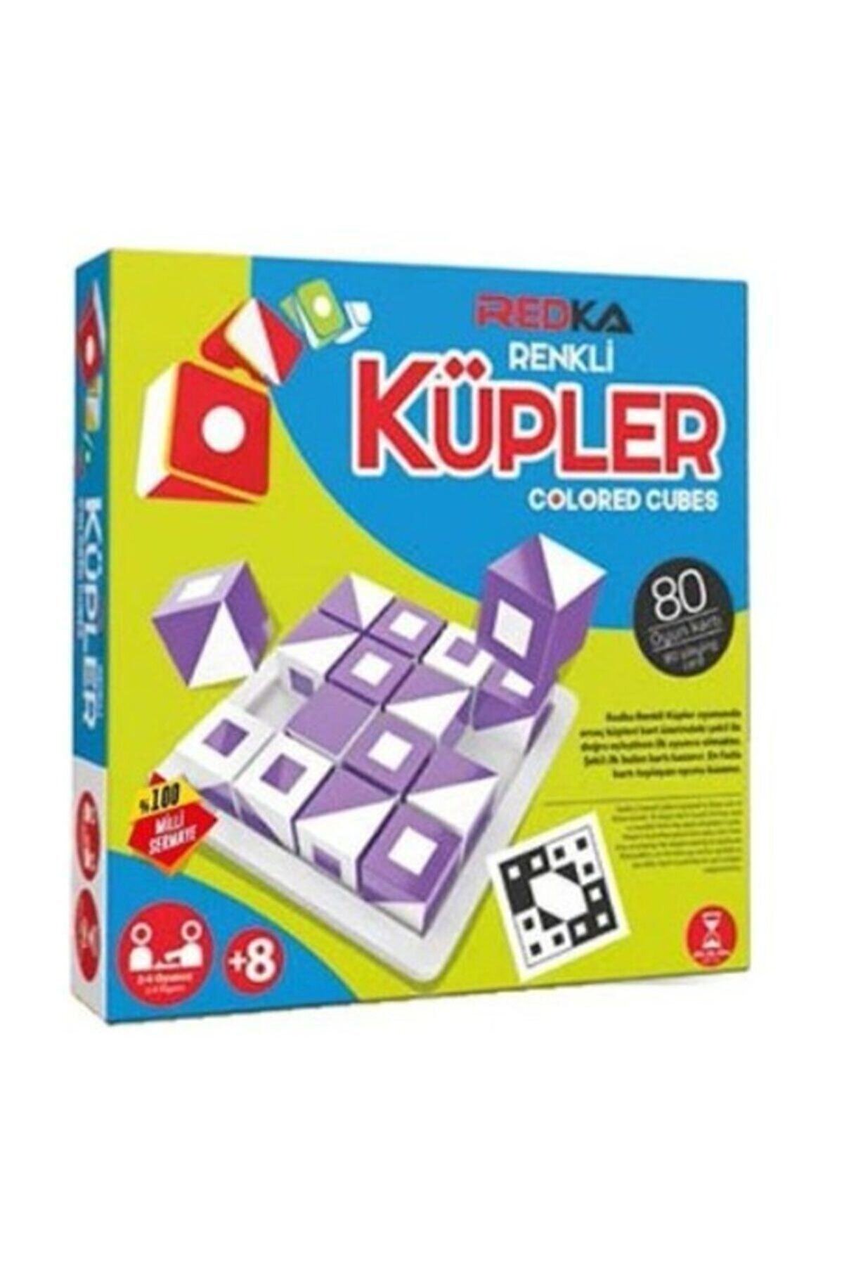 Redka/KumToys Redka Renkli Küpler Colored Cubes Akıl Zeka Mantık Ve Strateji Oyunu