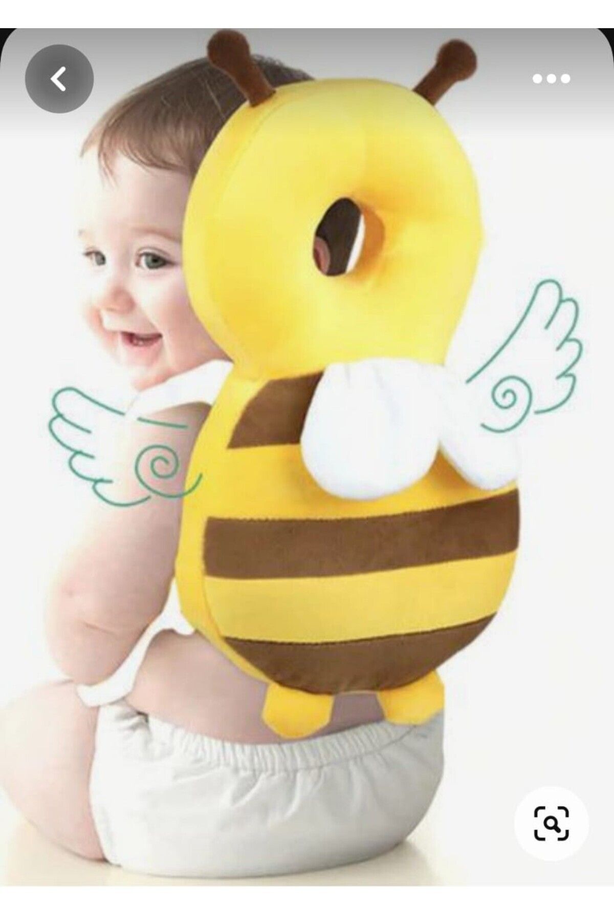 Genel Markalar Sarı bebek kafa koruyucu yastık ilk adım yastığı