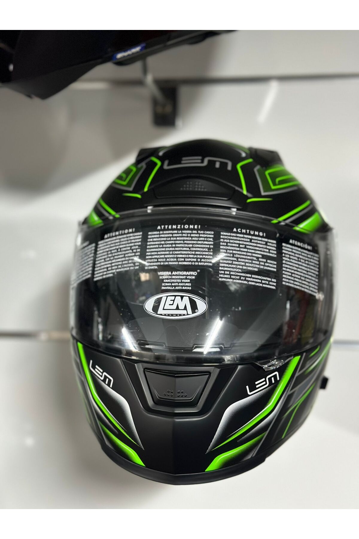 Lem STAR YEŞİL GÜNEŞ VİZÖRLÜ KASK