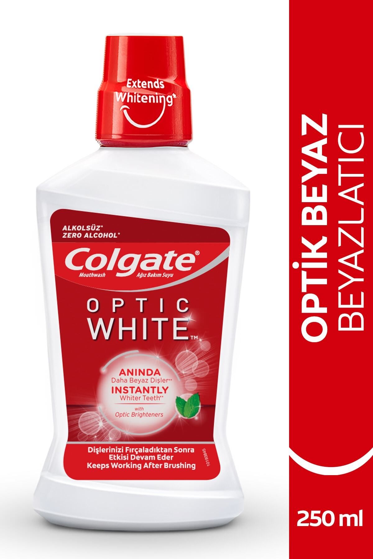 Colgate Optic White Beyazlatıcı Ağız Bakım Suyu 250 ml