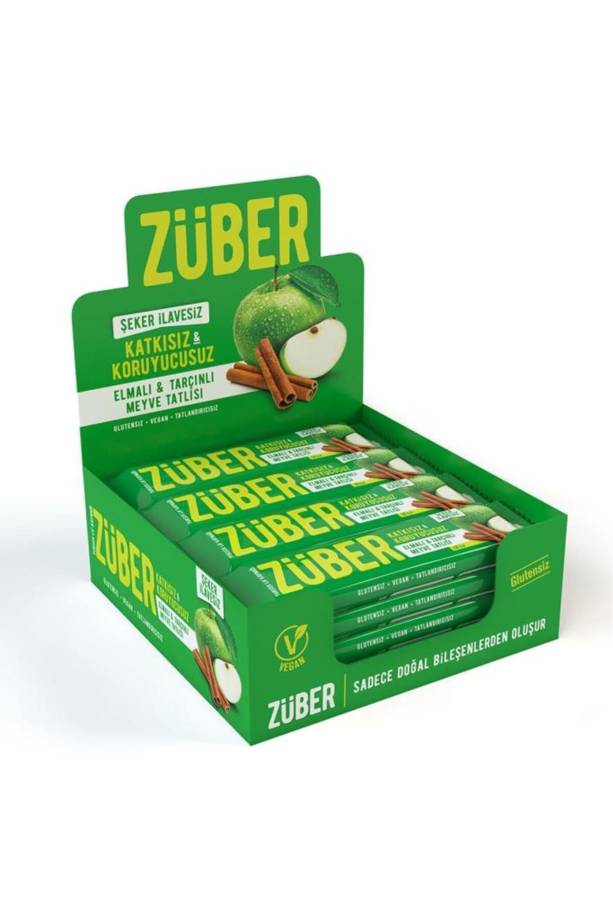 Züber Meyve Bar Elmalı Ve Tarçınlı 40g X 12 Adet