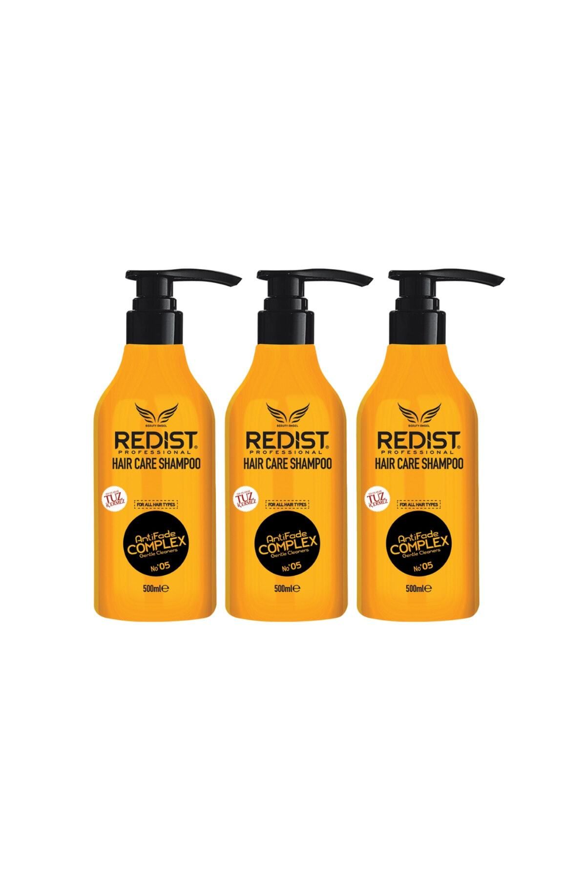 Redist Tuzsuz Saç Şampuanı 500 ml 3 Adet Eko Paket