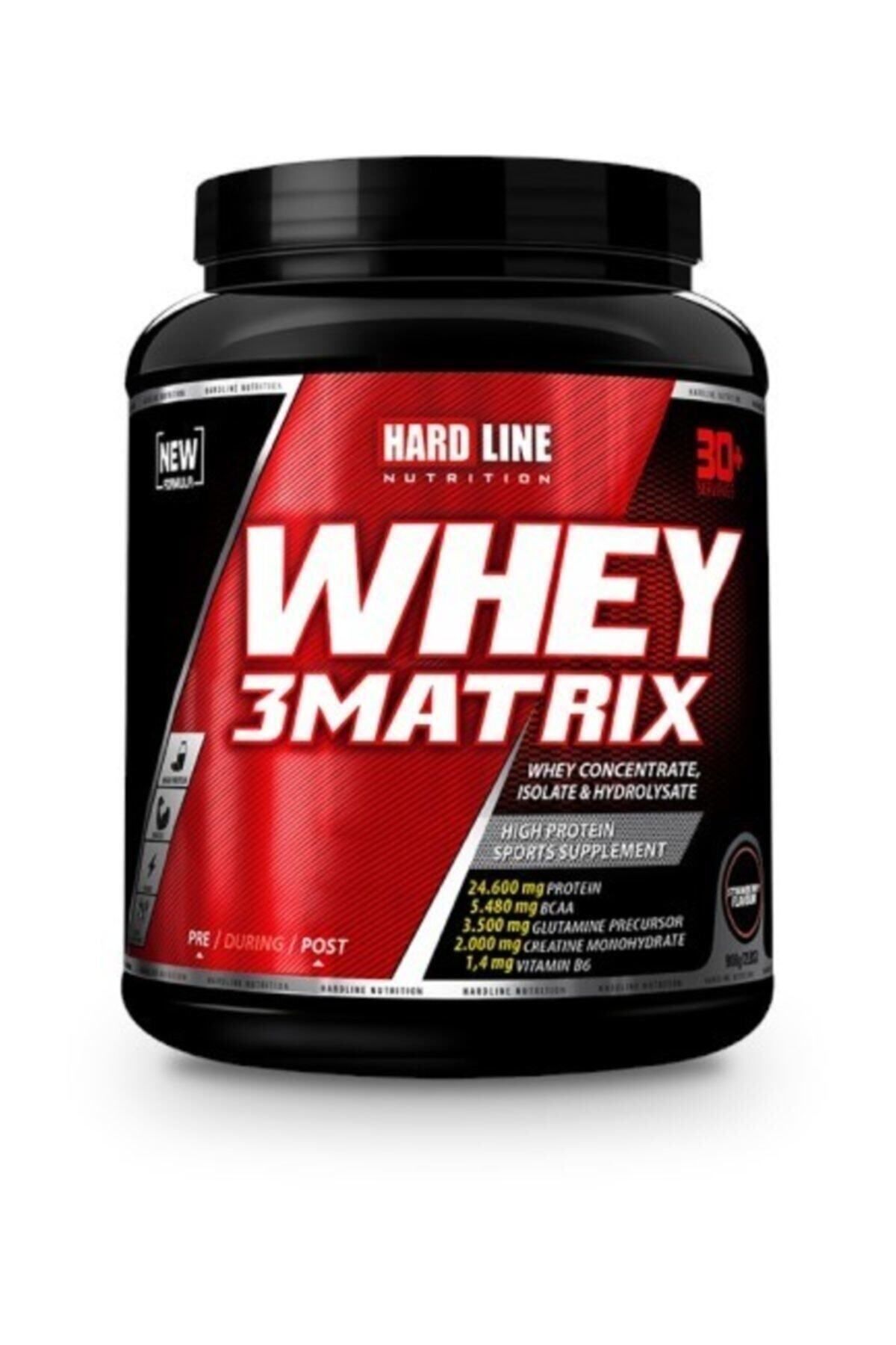 Hardline Whey 3 Matrix Çilekli 908 gr Protein Tozu