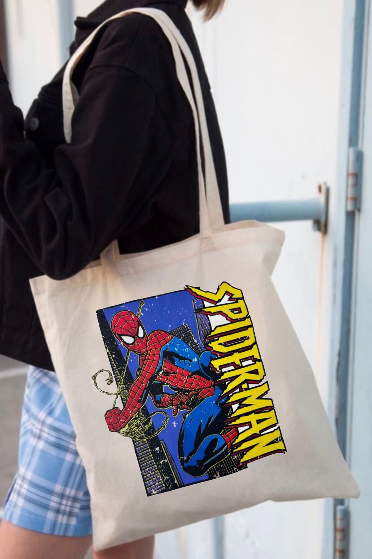Ef Butik Bez Çanta Çeşitleri - Spiderman Karakter