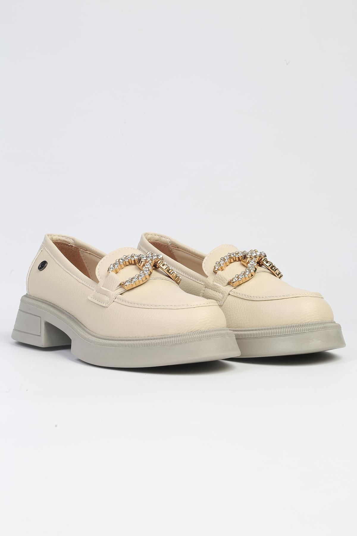 Pierre Cardin ® | PC-53161 - 3441 Bej-Kadın Günlük Ayakkabı