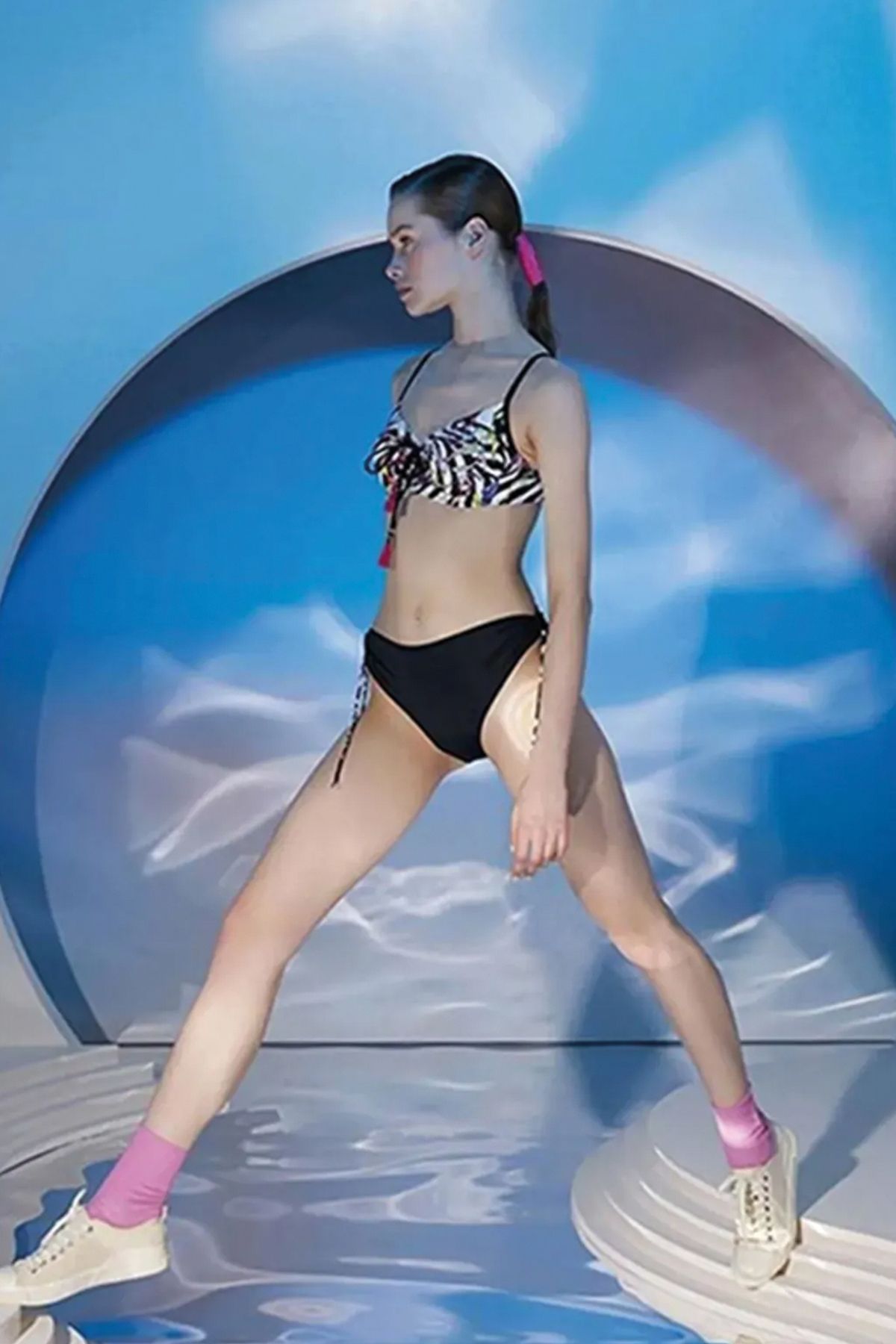 Bonesta Sütyen Kaplı Bikini Takımı