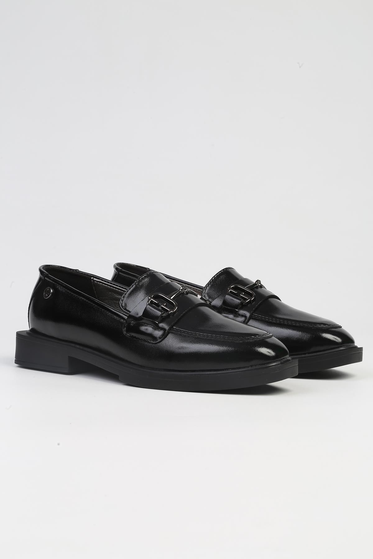 Pierre Cardin ® | PC-53162 - 3441 Siyah-Kadın Günlük Ayakkabı