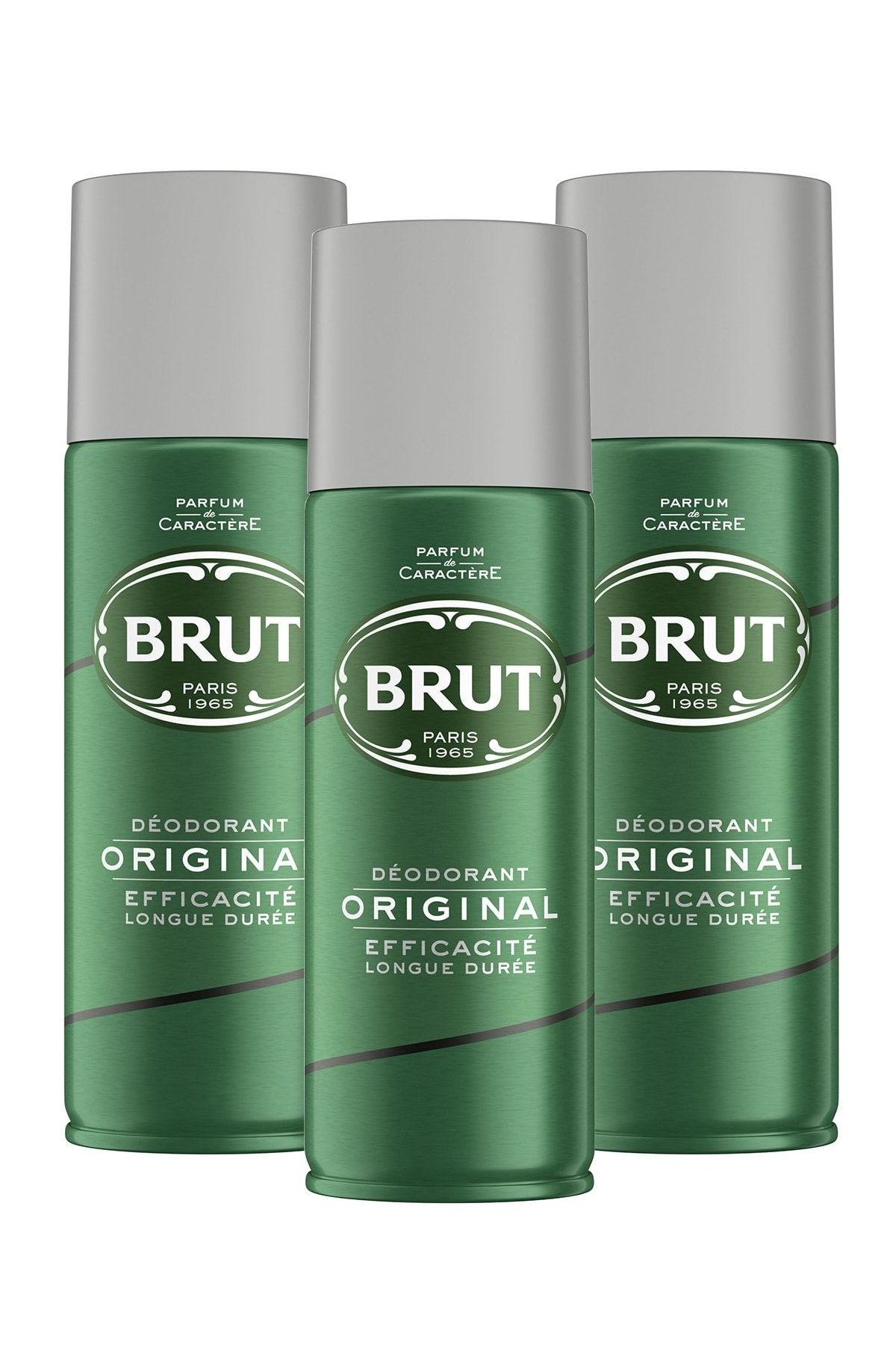Brut Original 200 ml Erkek Deodorant X 3 Adet