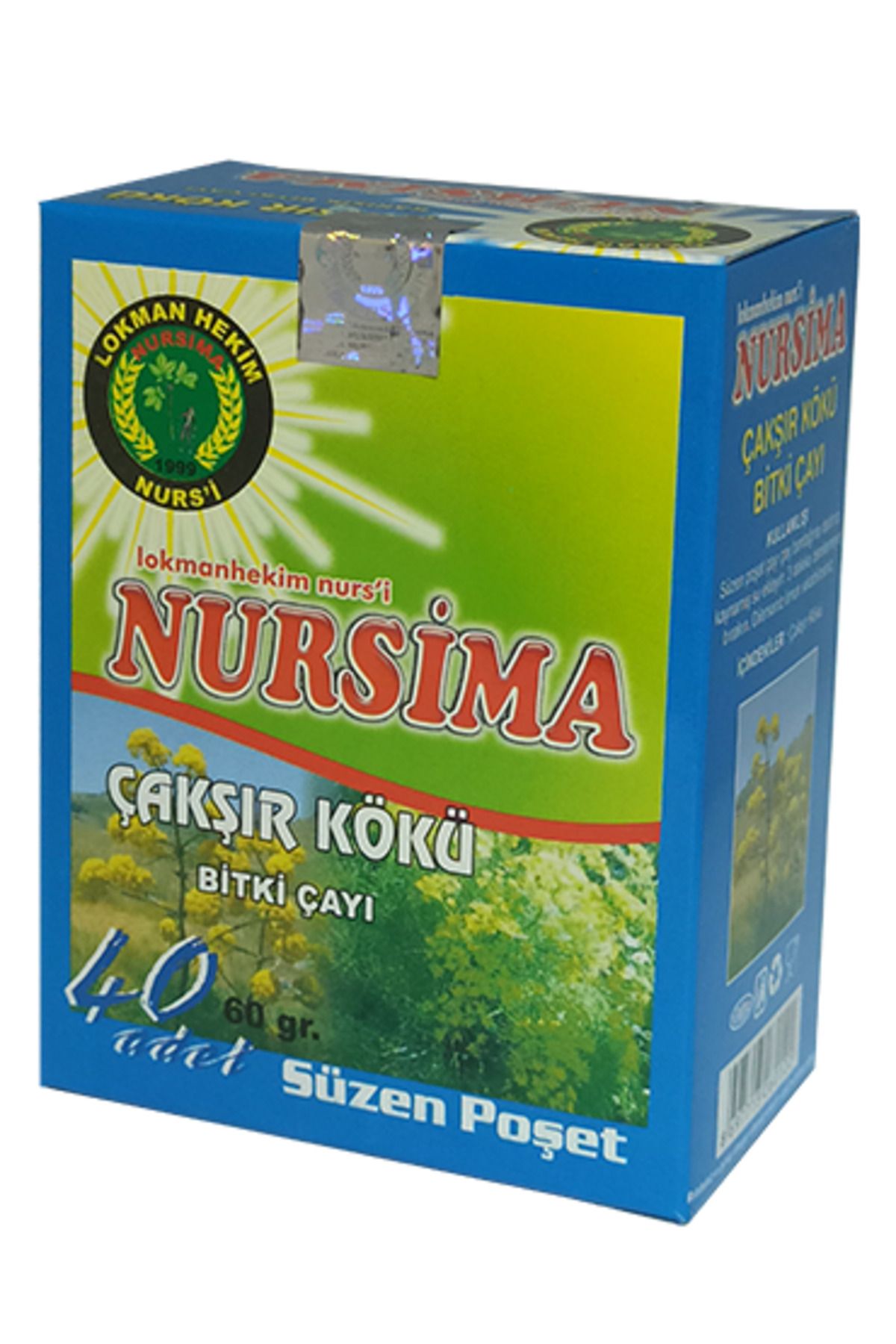 Nursima Çakşır Kökü Bitki Çayı 40 'lı Süzen Poşet