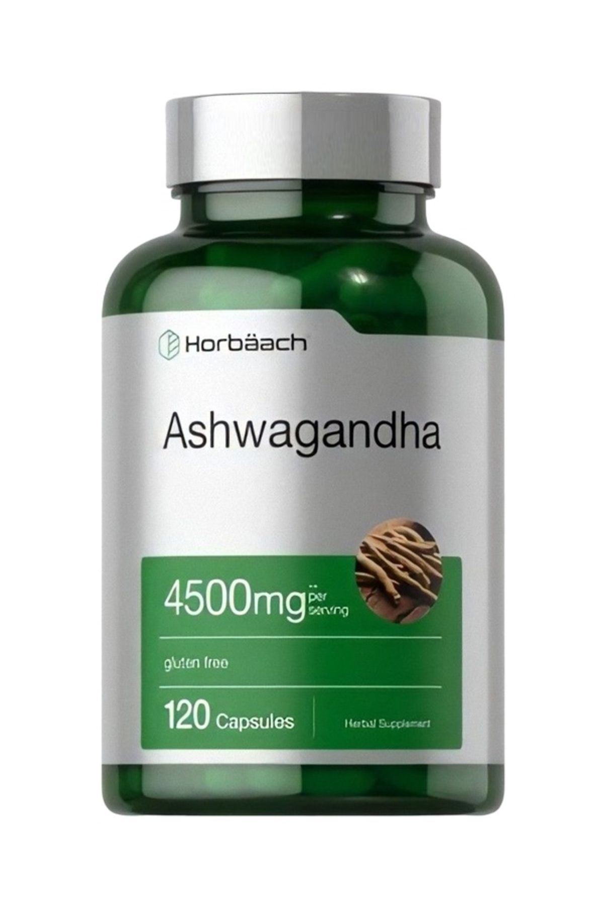 AGROHEAL Horbach Ashwagandhaa supplement 120 kapsül 1500mg