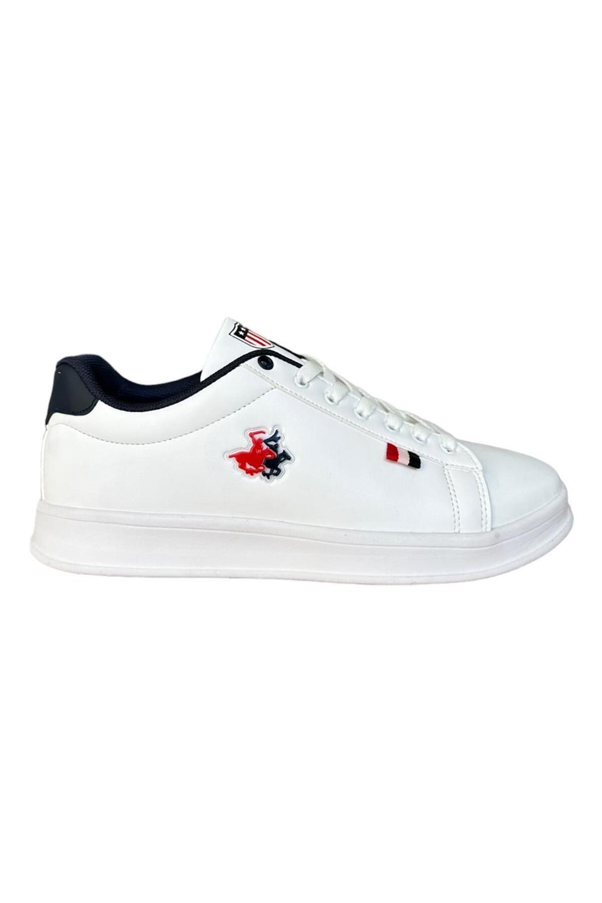 Liger Unisex Sneakers Günlük Spor Ayakkabı Beyaz-lacivert