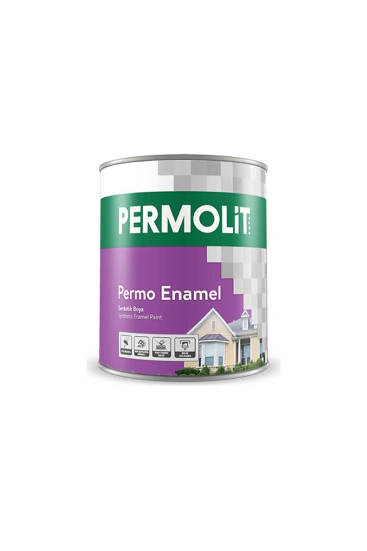Permolit PERMO ENAMEL SENTETİK BOYA SİYAH 0,75 LT