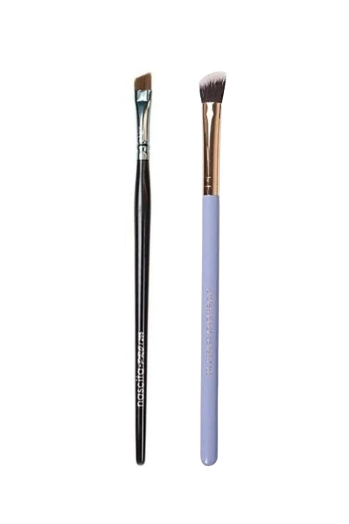Nascita Pro Açılı Eyeliner Fırçası 265 & +Açılı Gölgelendirme Fırçası 402 İkili Set