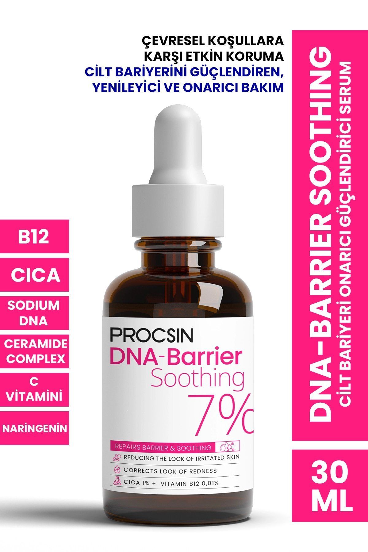 PROCSIN Dna-barrier Soothing Cilt Bariyeri Onarıcı Güçlendirici Serum 30 ml