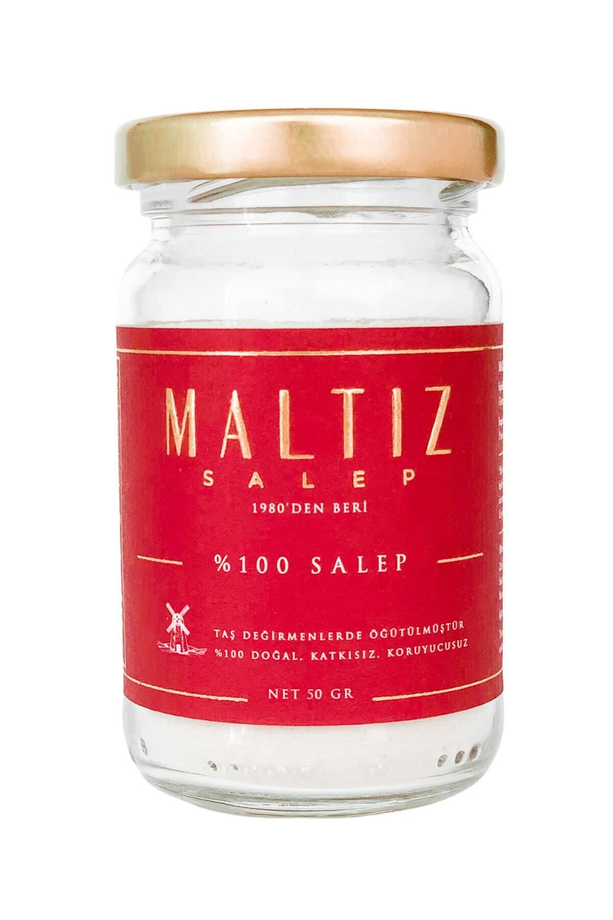 Maltız Salep Katkısız %100 Doğal Saf Salep 50g Bucak Salebi