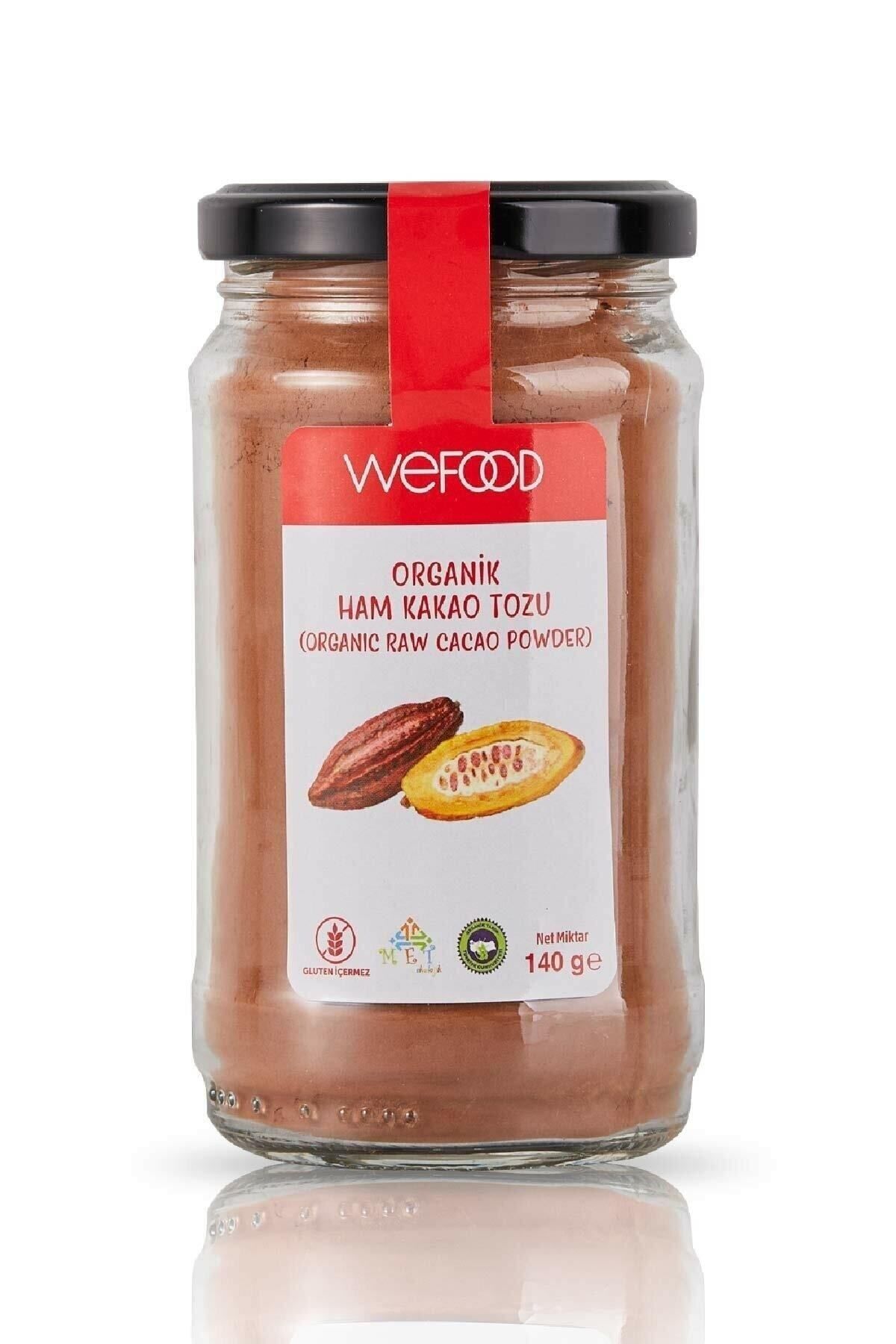 Wefood Organik Glütensiz Vegan Katkısız Ham Kakao Tozu 140 Gr