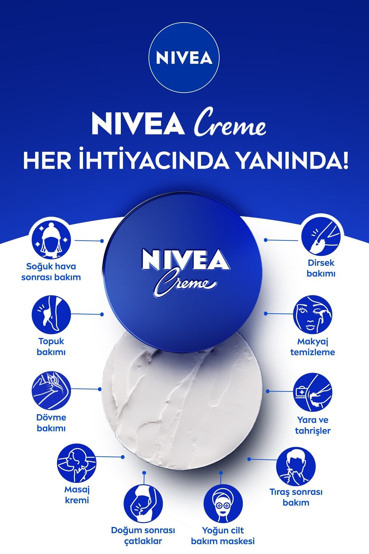 Creme 150 Ml,bakım Yapan Koruma, Tüm Ciltler Için Nemlendirici Krem,el & Yüz & Vücut_1
