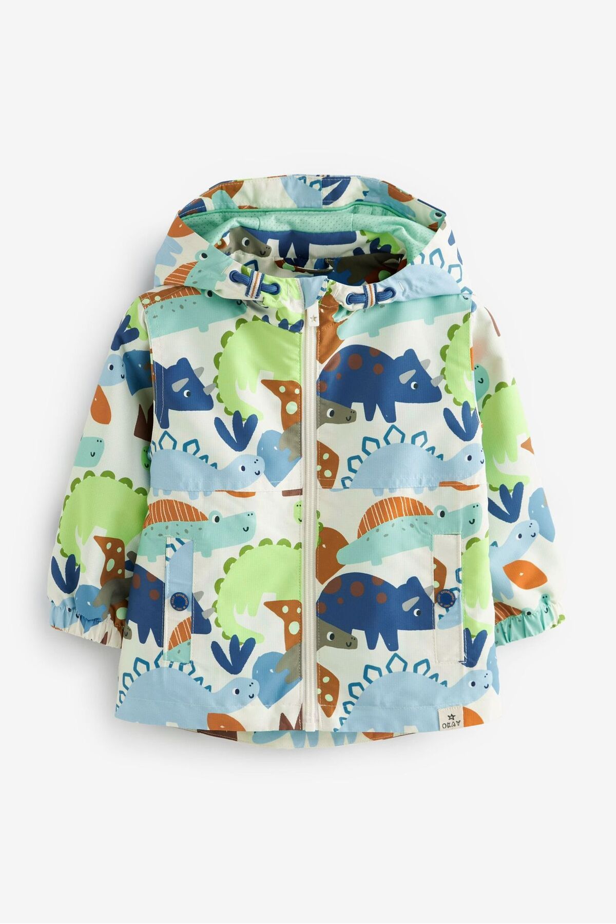 Next Baby Suya Dayanıklı Mavi/Yeşil Çocuk Ceket