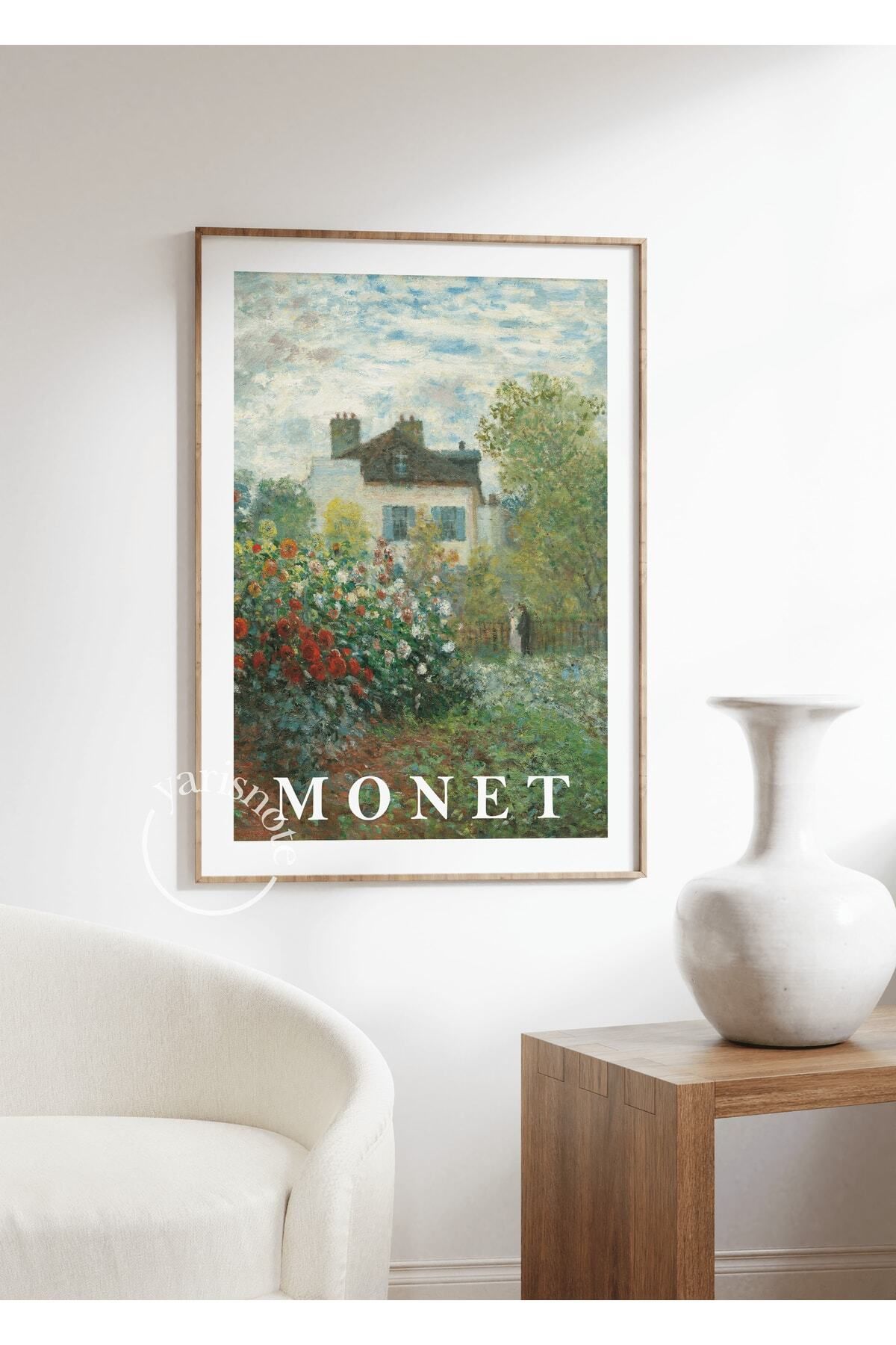 Yaris Note Claude Monet Çerçevesiz Poster