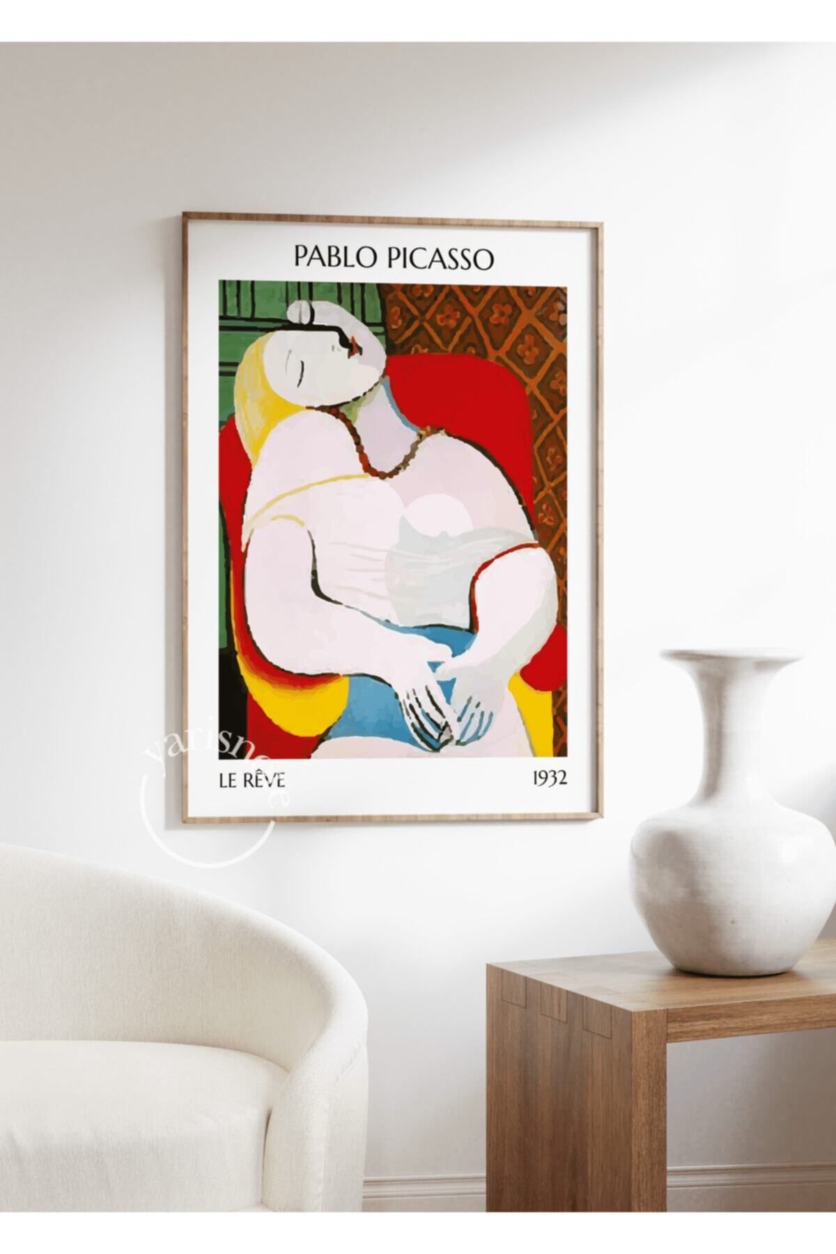 Yaris Note Pablo Picasso Çerçevesiz Poster