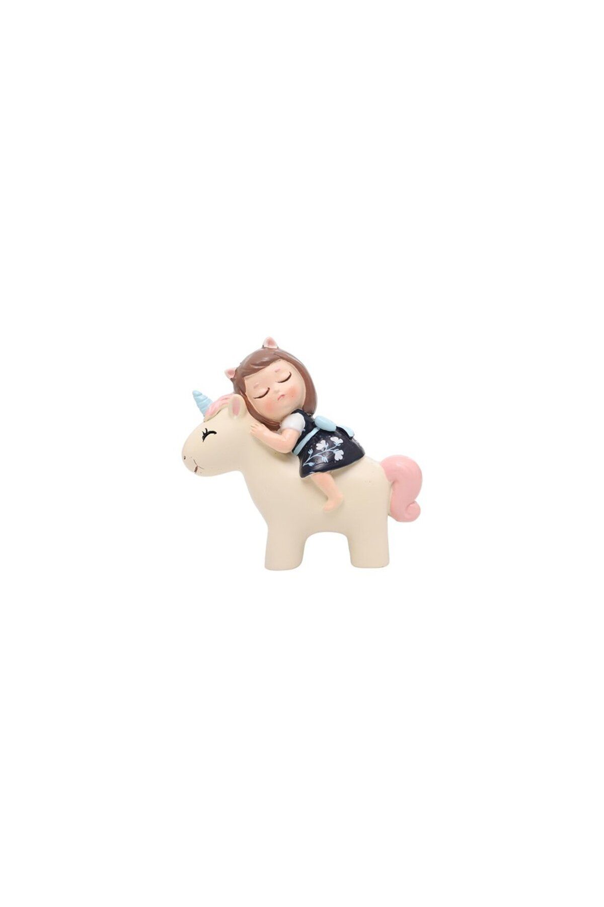 Miniminti Unicornlu Kedi Kız Biblo - Pembe