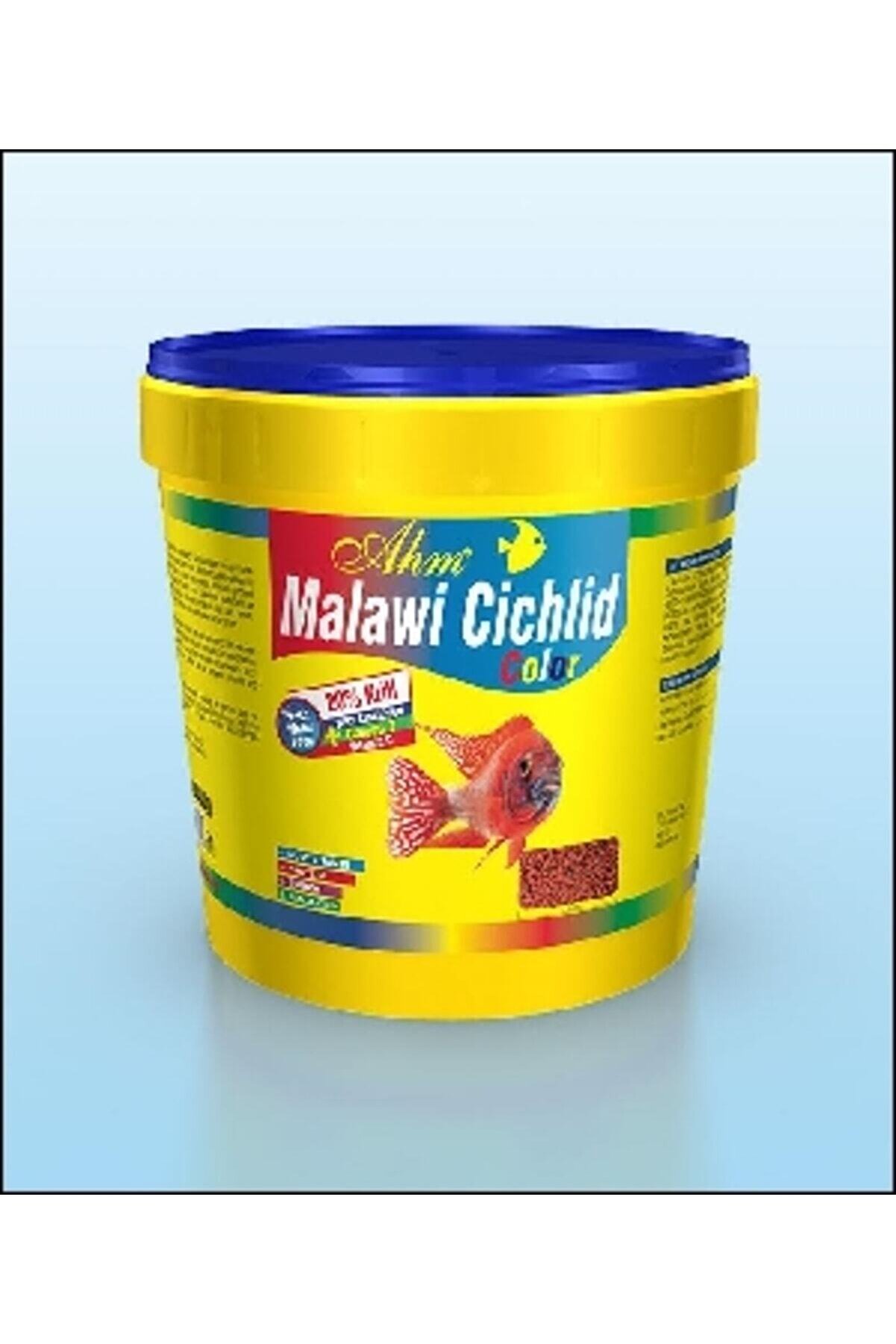 Ahm Malawi Cichlid Balığı Granulat Color Ciklet Balık Yemi 3kg