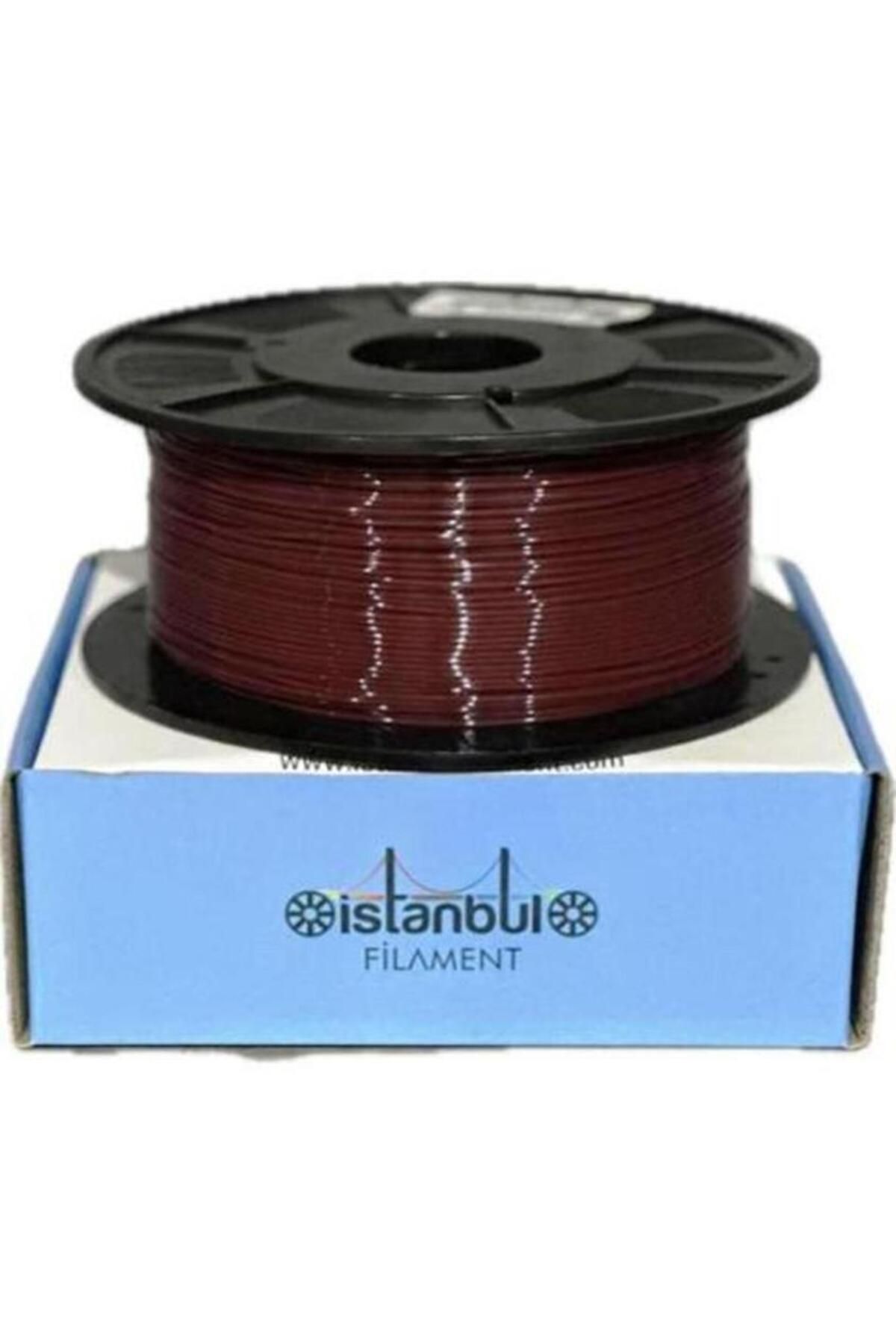 İSTANBUL FİLAMENT Petg Bordo Istanbul Filament 1 Kg Ø 1,75mm ± 0,05 Mm (3D YAZICI KARTUŞU) Bambu Lab