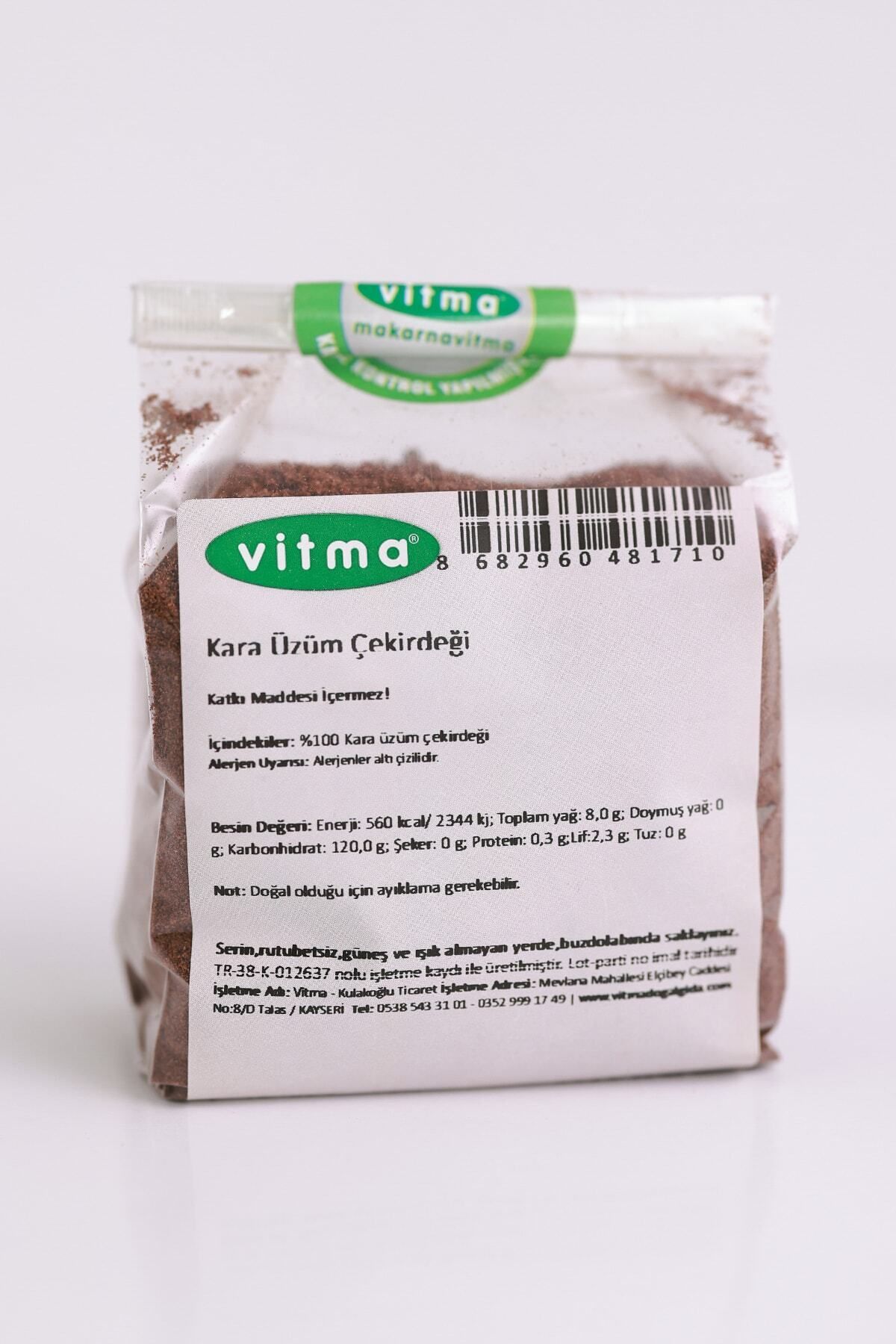 Vitma Kara Üzüm Çekirdeği 200gr