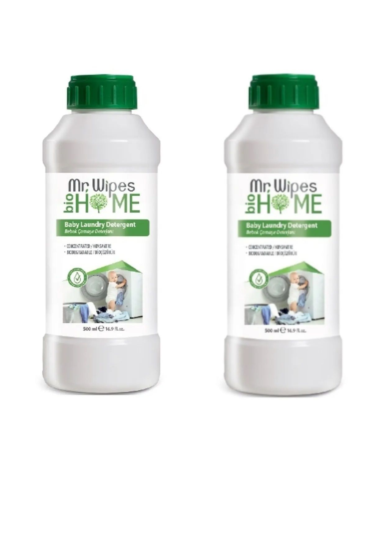 Farmasi Mr.wipes Konsantre Bebek Çamaşır Deterjanı 500 ml X 2 Adet