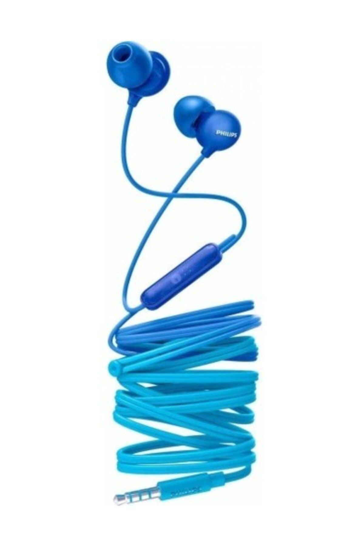 Philips SHE2405BL Mikrofonlu Kulak içi Kulaklık - Mavi