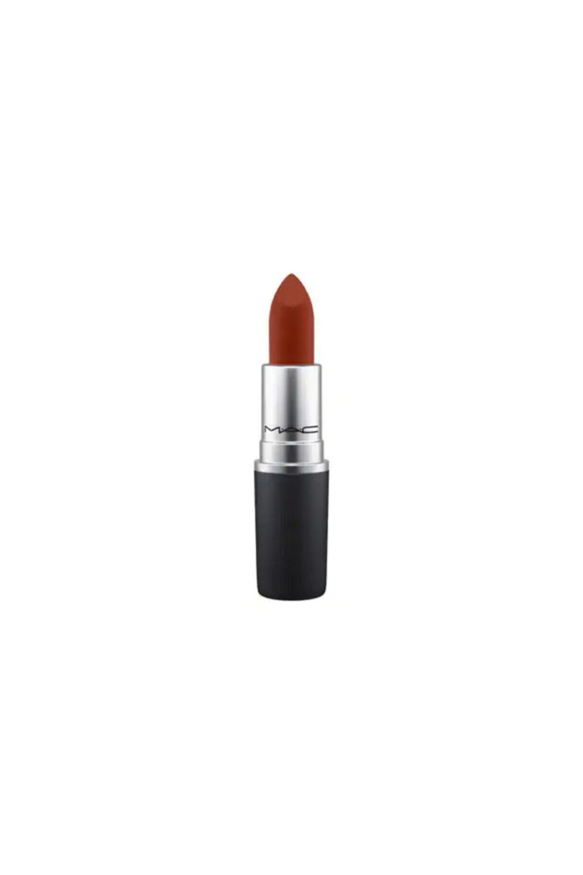 Mac Powder Kiss Lipstick - Mat Bitişli Nemlendirme Etkili Ruj - Marrakesh-mere 3g
