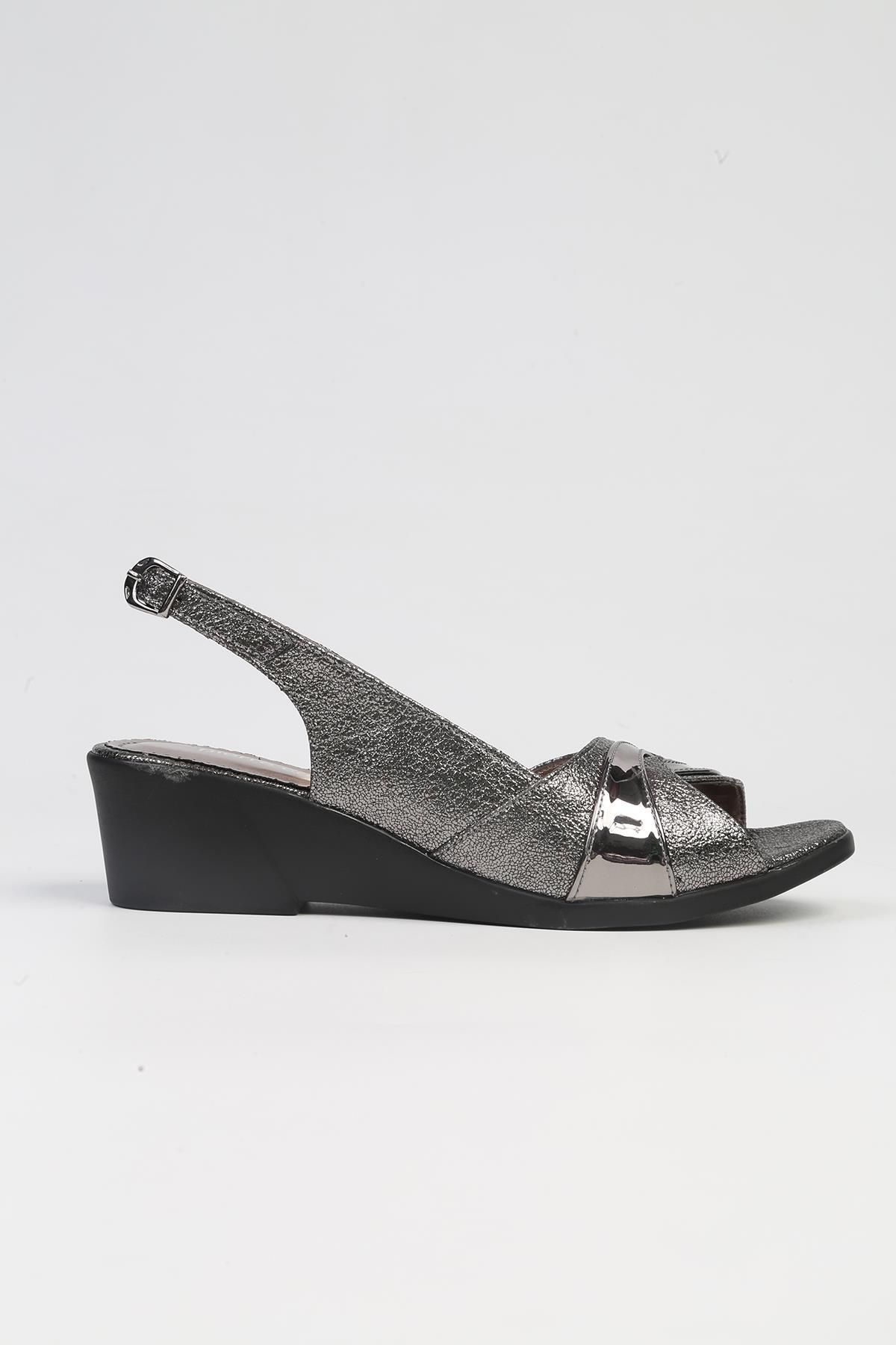 Pierre Cardin ® | PC-53031- 3341 Platin-Kadın Topuklu Ayakkabı
