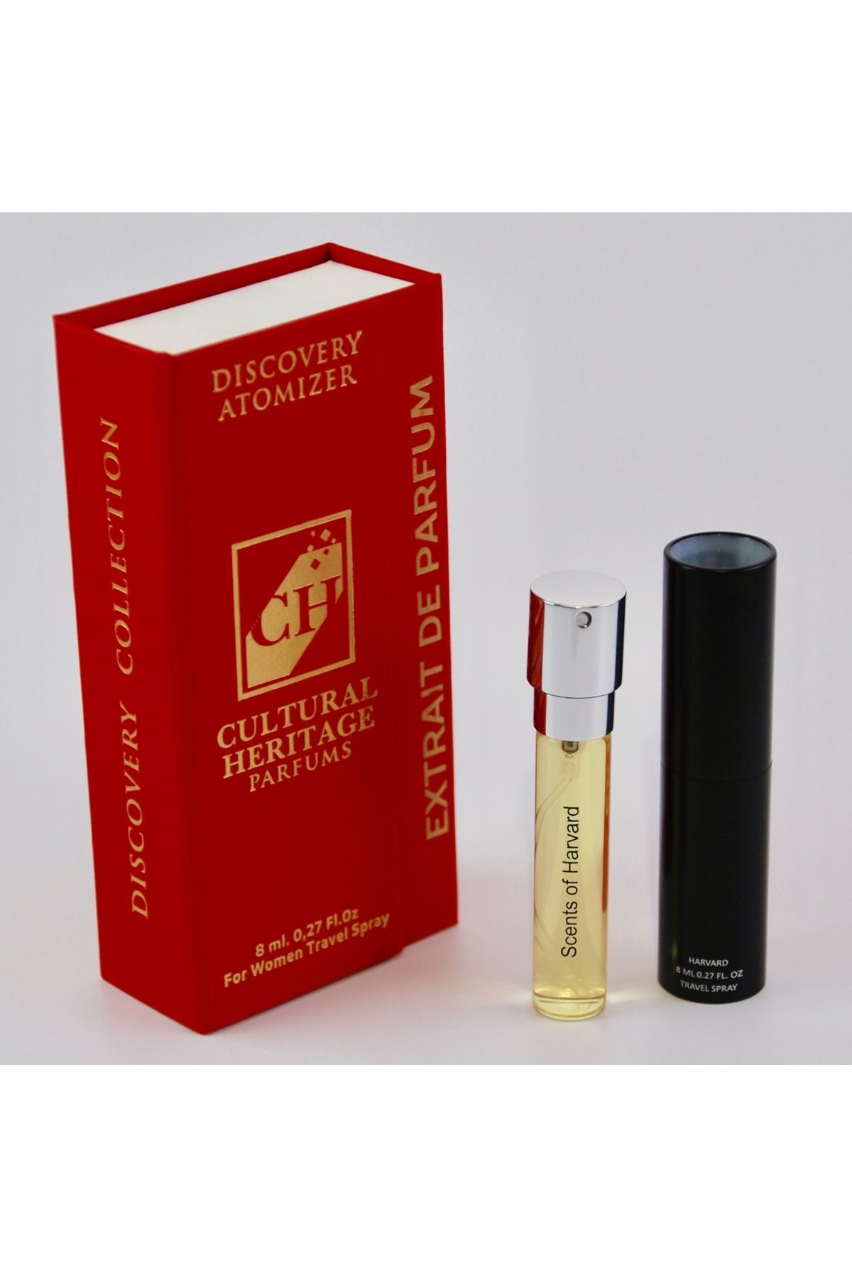 CH CULTURAL HERITAGE , Scents of Harvard Discovery Atomizer Travel Spray , For Women,