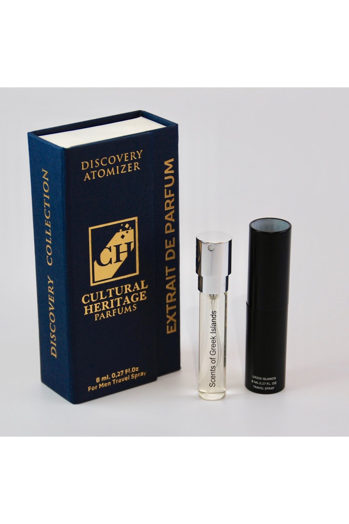 CH CULTURAL HERITAGE , Scents of Greek İslands Discovery Atomizer Travel Spray, for Men,