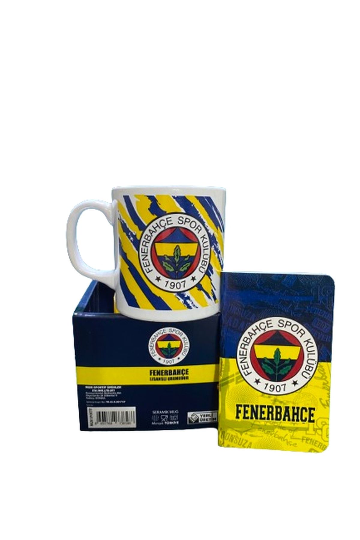 Fenerbahçe Lisanslı Orijinal Kupa 2024 Yeni Sezon & Fenerbahçe Lisanslı a7 Bloknot