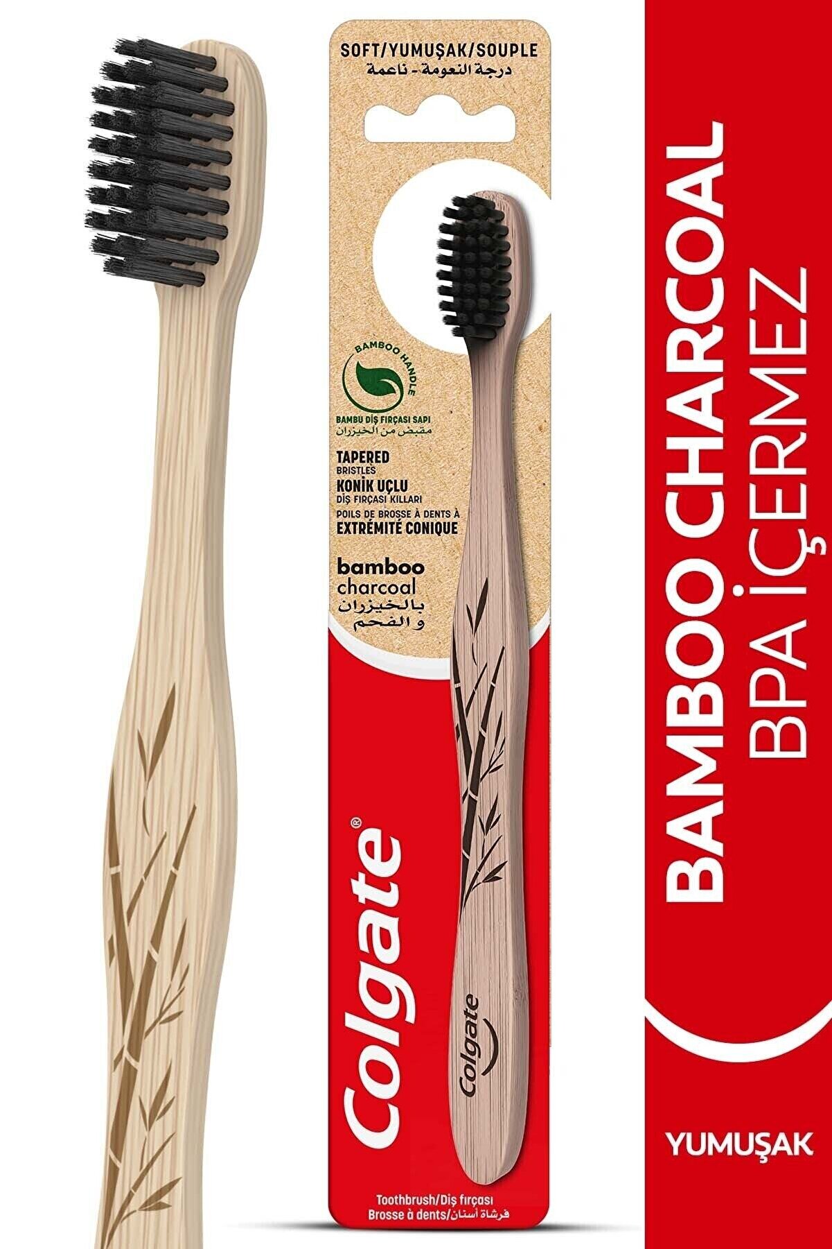 Colgate Bamboo Charcoal Yumuşak Diş Fırçası