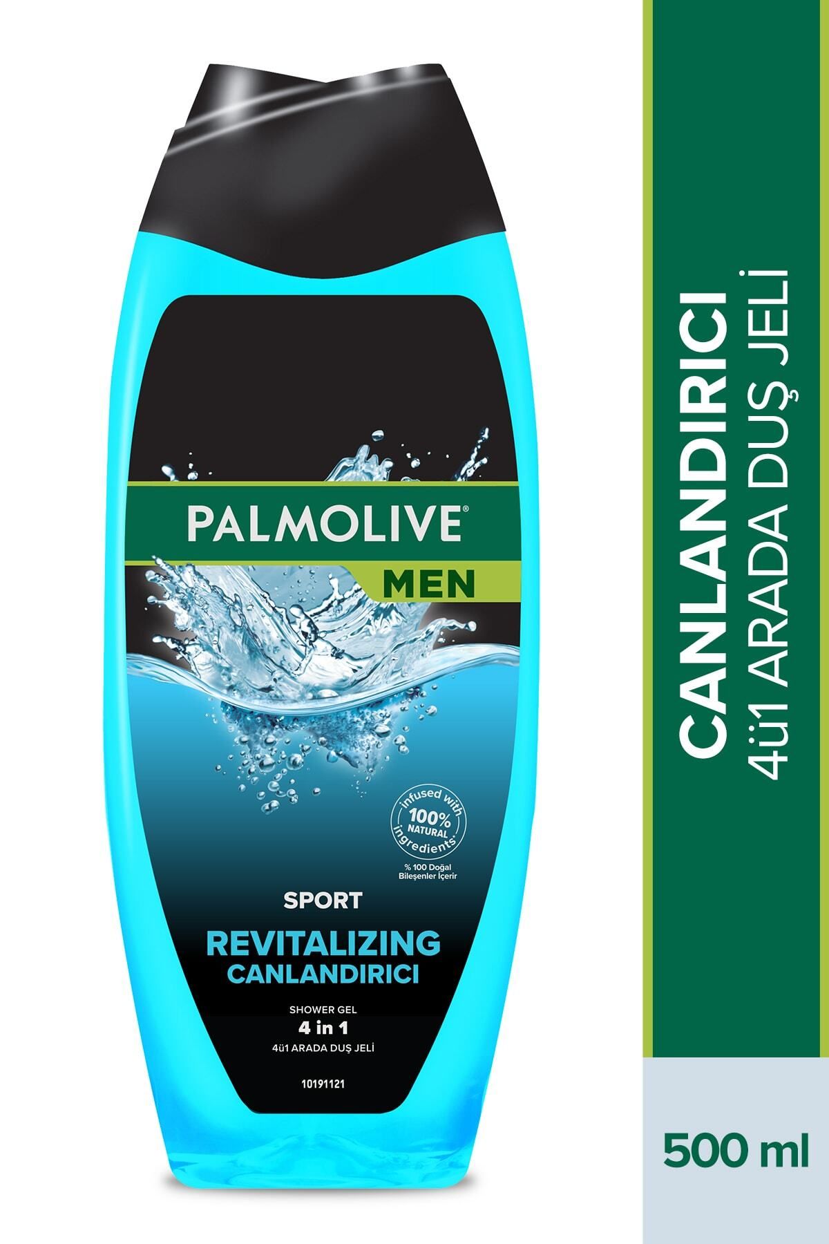Palmolive Men Sport Canlandırıcı 4'ü 1 Arada Yüz,vücut Ve Saç Için Erkek Duş Jeli Ve Şampuan 500 ml
