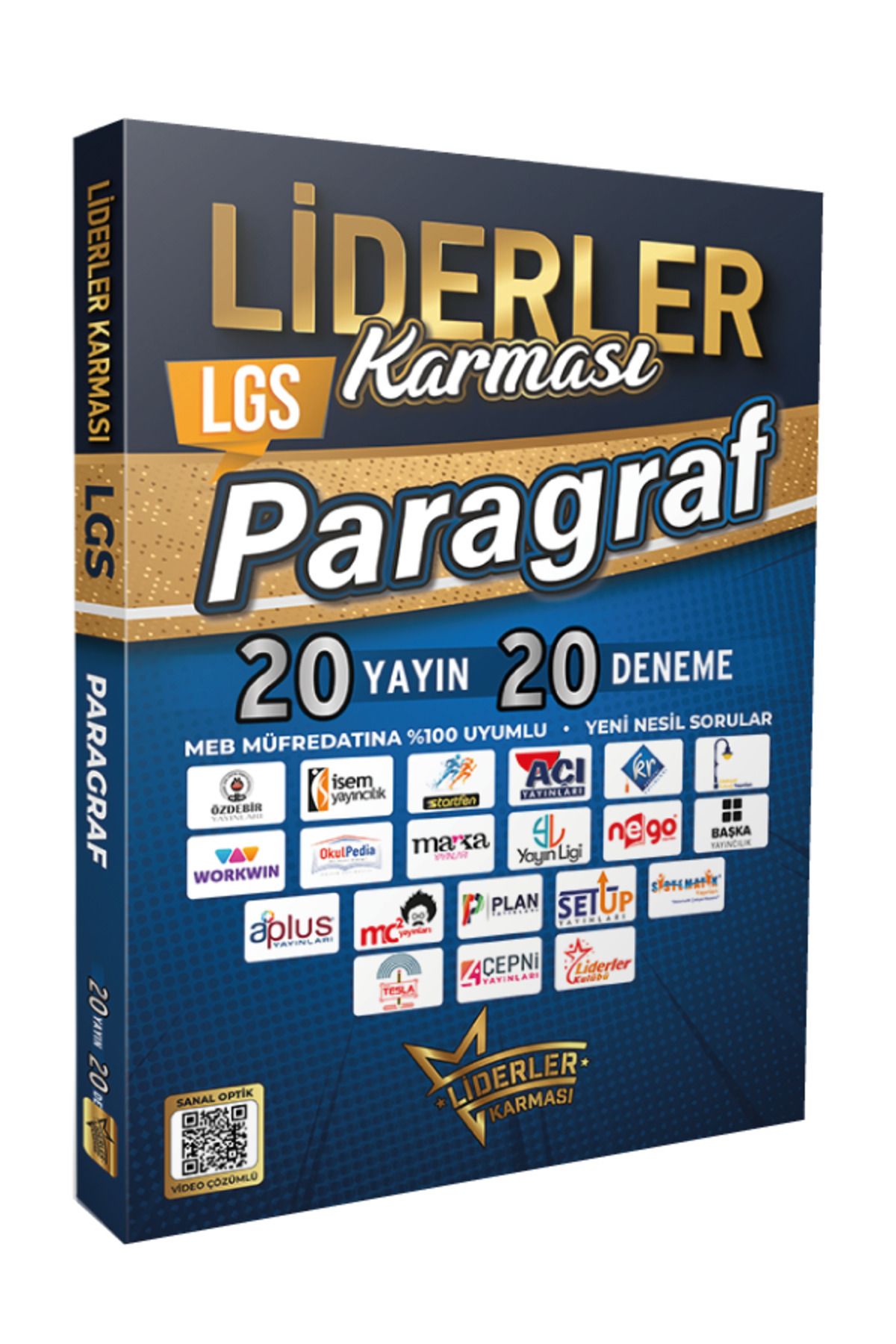 LİDERLER KARMASI Liderler Karması 20 Farklı Yayınevinden 20 LGS Paragraf Deneme Seti